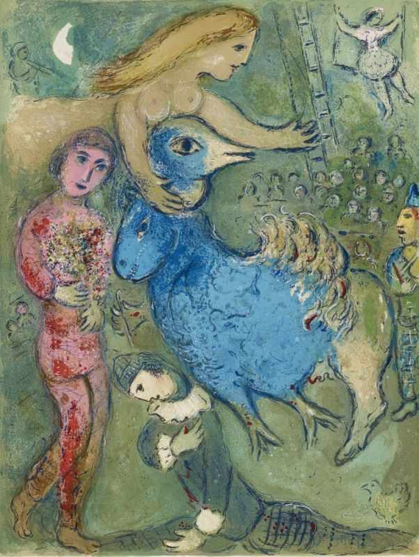 Chagall, Marc 1887 Witebsk - 1985 St. Paul de Vence Cirque Lithographies originales de Marc Chagall.
