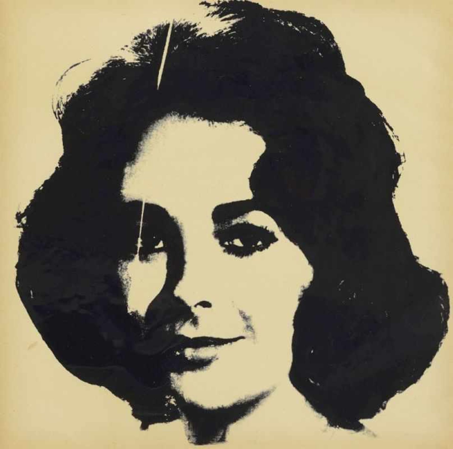 Warhol, Andy 1928 Pittsburgh - 1987 New York Liz. Ca. 1964 Drei Blatt Offsetlithographien auf