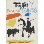 Picasso, Pablo 1881 Malaga - 1973 Mougins Toros y toreros. Texte de Luis Miguel Dominguin et une