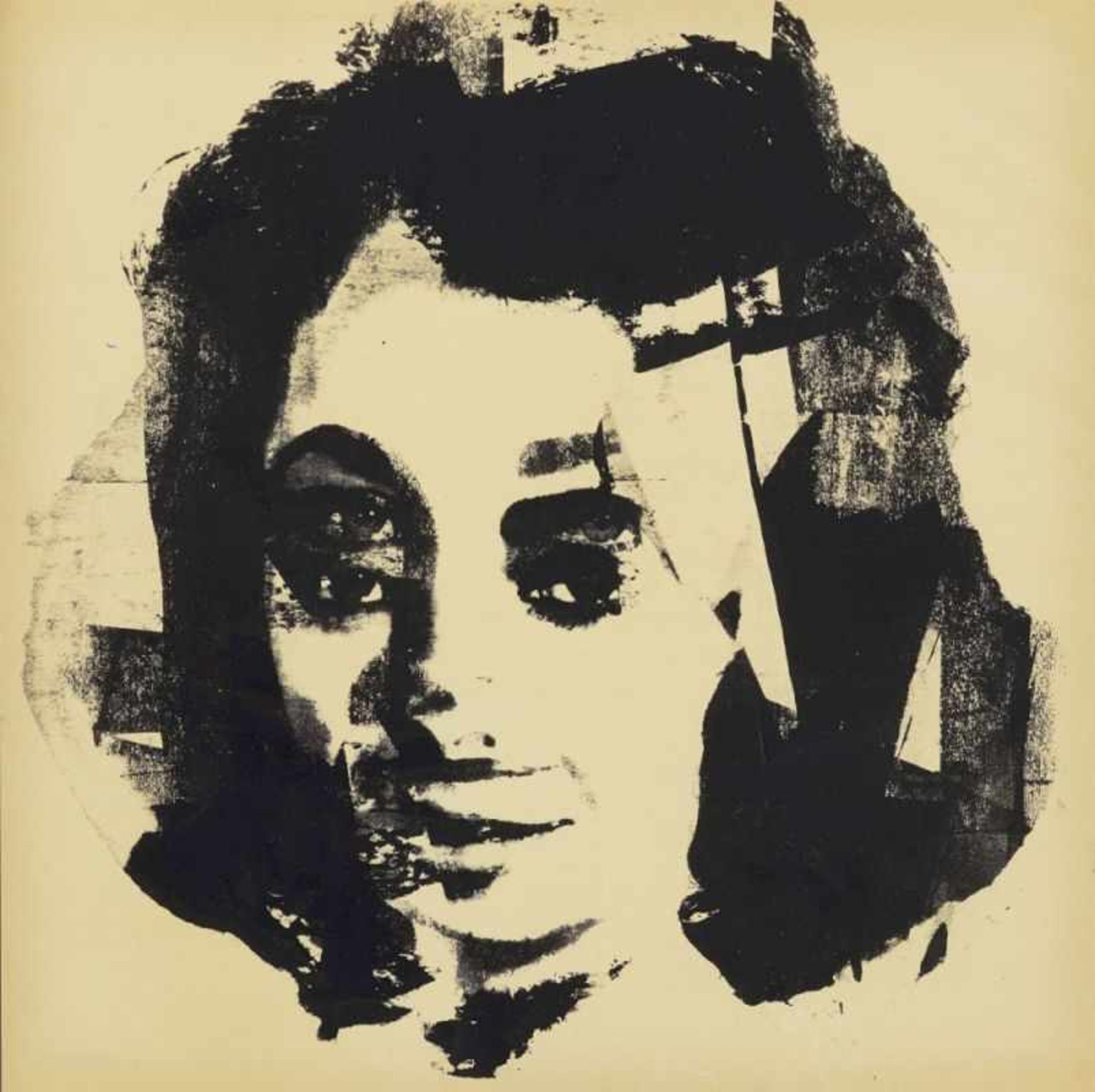 Warhol, Andy 1928 Pittsburgh - 1987 New York Liz. Ca. 1964 Drei Blatt Offsetlithographien auf - Bild 2 aus 3