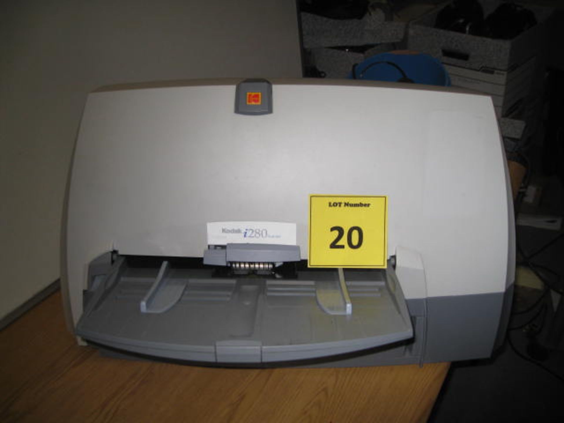 KODAK i280 HIGH SPEED DOCUMENT SCANNER WITH PSU - Image 2 of 3