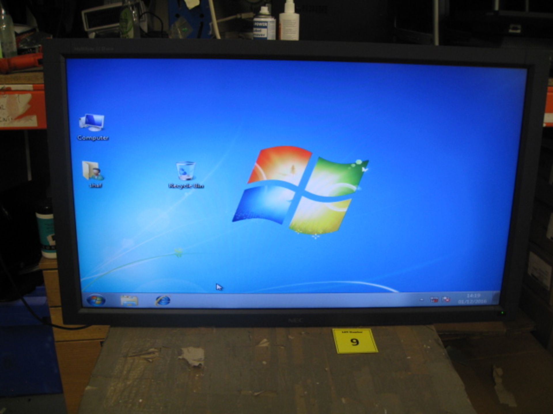 NEC 46" MULTISYNC LCD 4610 DISPLAY PANEL. MODEL 464G7