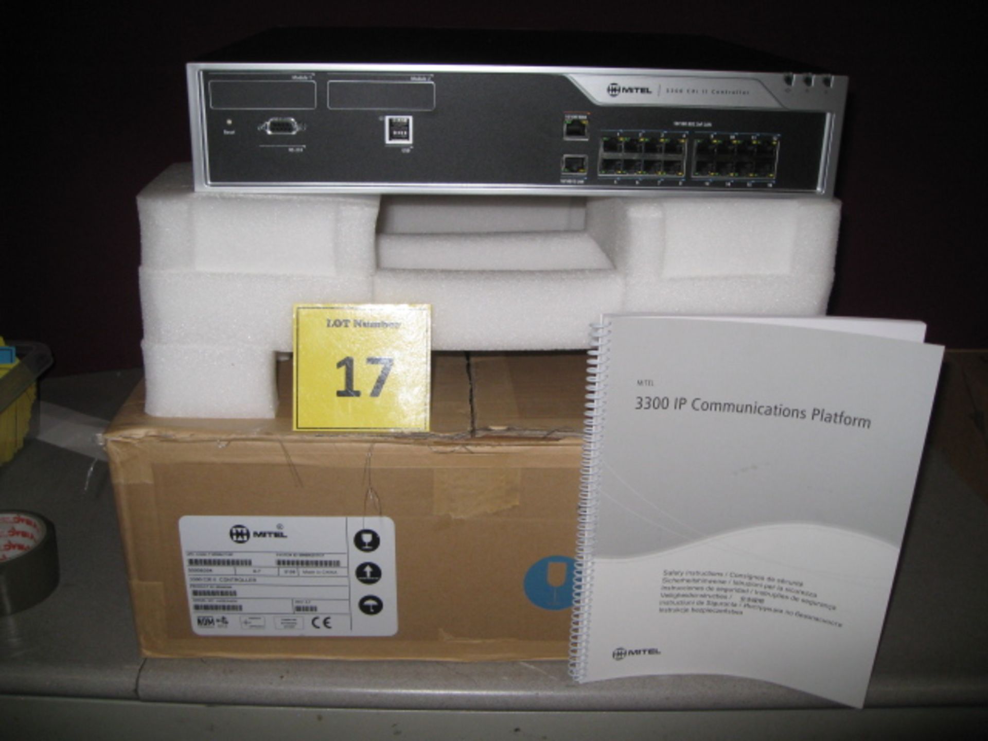 Mitel 3300 CXi II Controller. BOXED WITH SAFETY INSTRUCTIONS