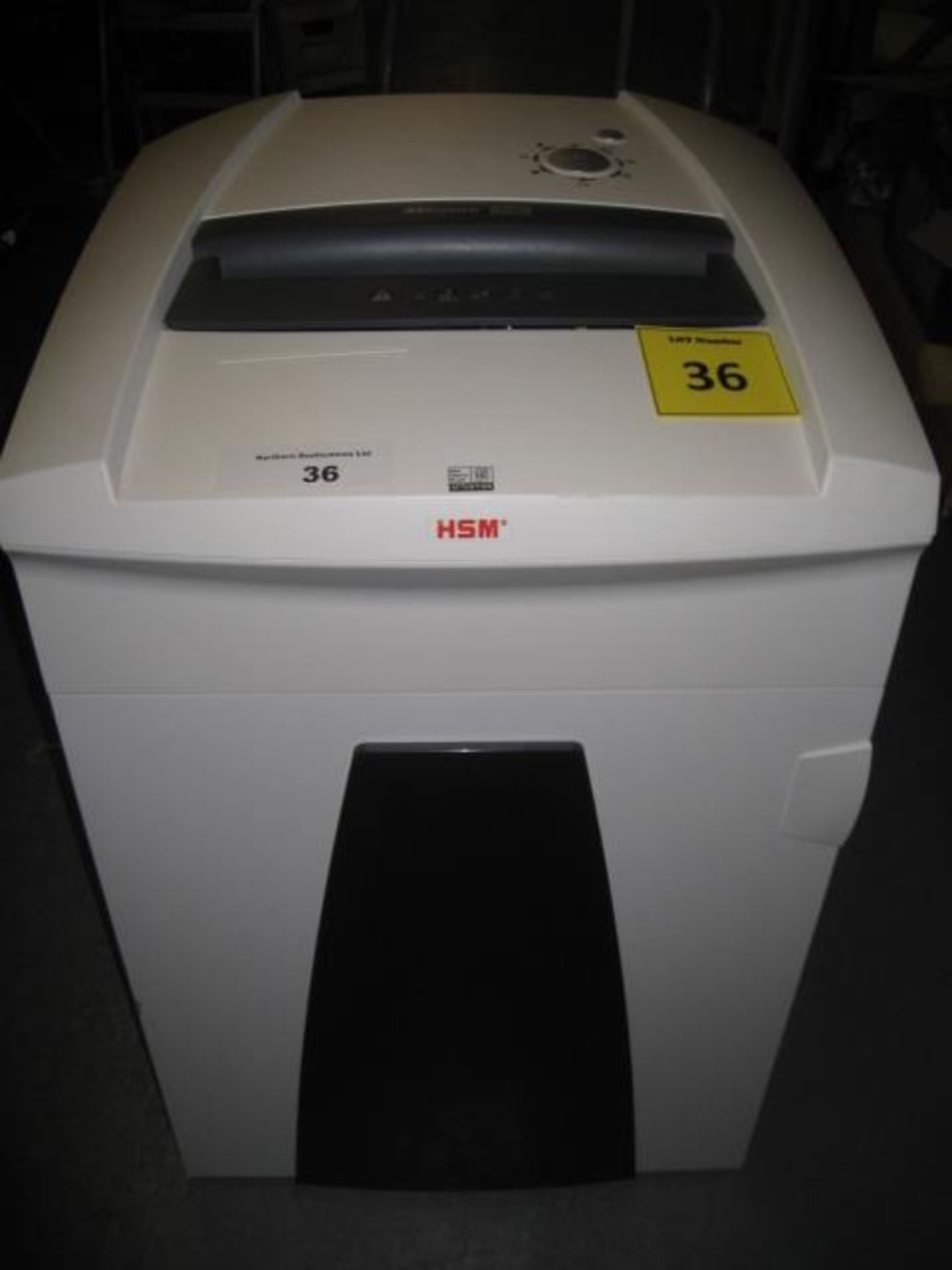 HSM SECURIO P36 High Security Micro Cut High Performance Shredder. ( This model is offered on Ebay