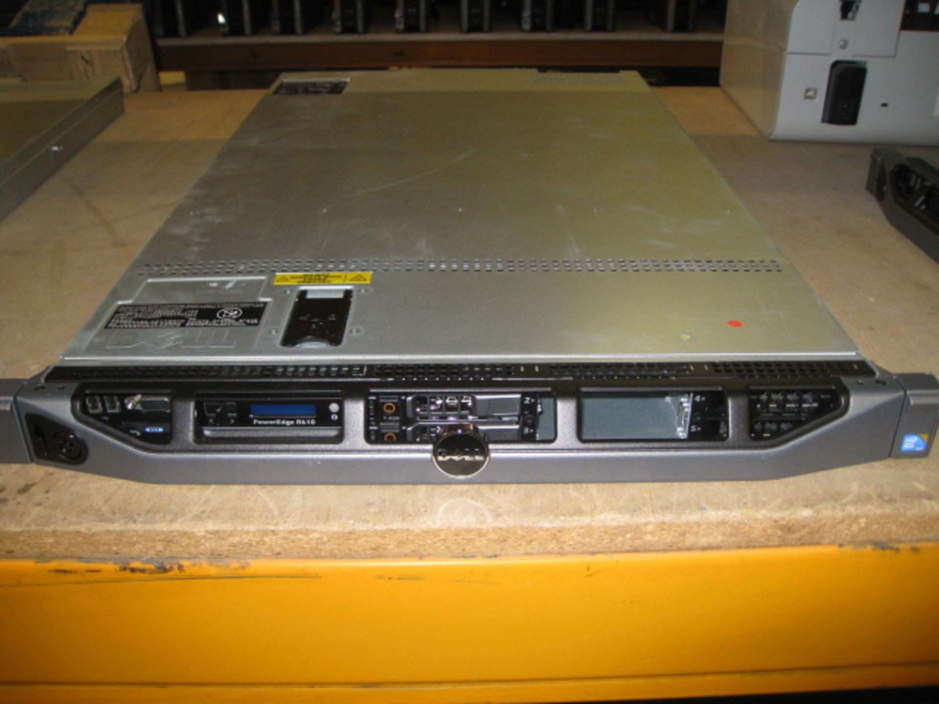 DELL POWEREDGE R610 1U RACKMOUNT FILE SERVER. SIX CORE 2.4GHZ PROCESSOR, 8GB RAM, 2 X 500GB 2.5"