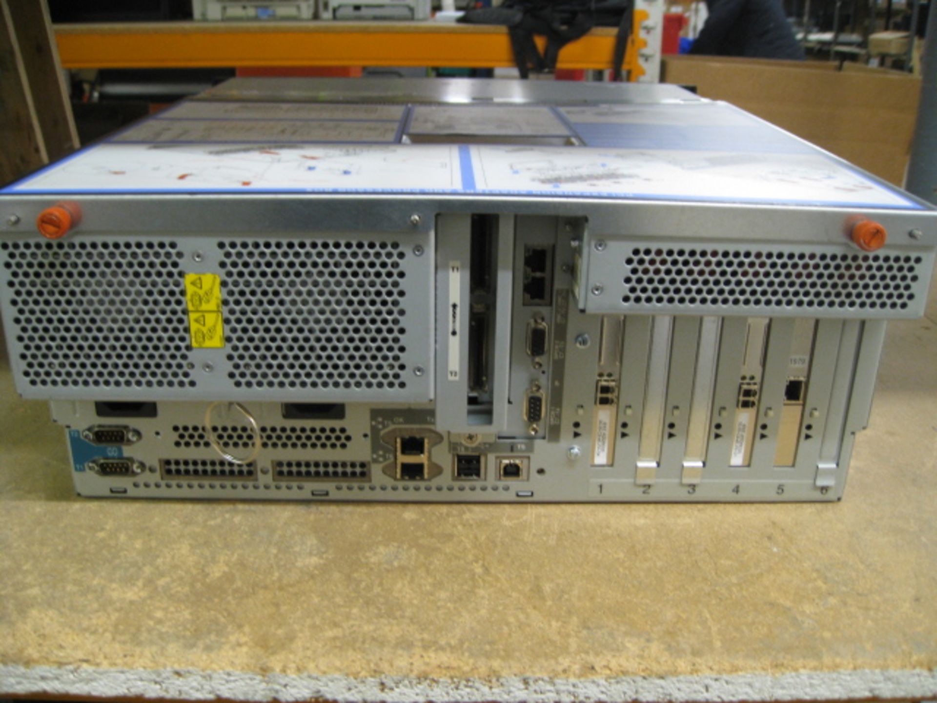 IBM SYSTEM P5 RACKMOUNT 4U FILESERVER TYPE 9131-52A. IBM93ZZ PROCESSOR, 16GB RAM, 6 X 300GB HDD' - Image 3 of 3