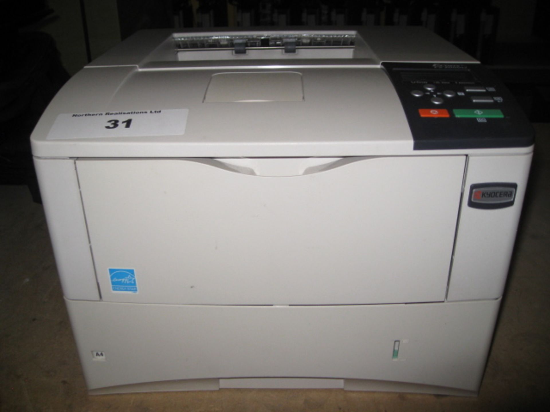 KYOCERA FS200D LASER PRINTER. WITH TEST PRINT