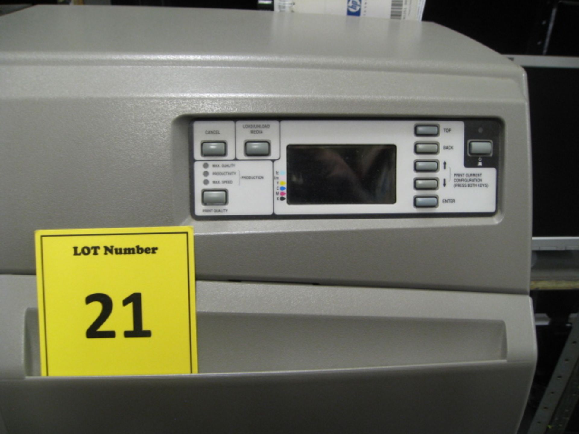 HP DESIGNJET 5500 PLOTTER. Model Q1251A. WITH TEST PRINT & USER GUIDE - Image 2 of 6