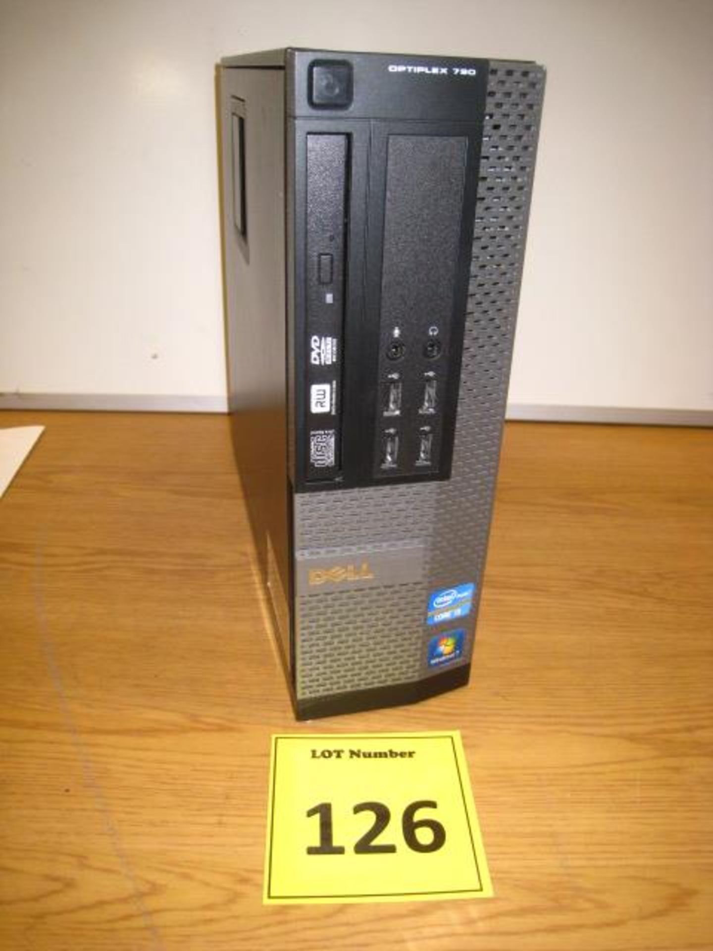 DELL 790 SMALL FORM FACTOR COMPUTER. CORE i3 3.3GHZ PROCESSOR, 4GB RAM, 250GB HDD, DVDRW. WINDOWS