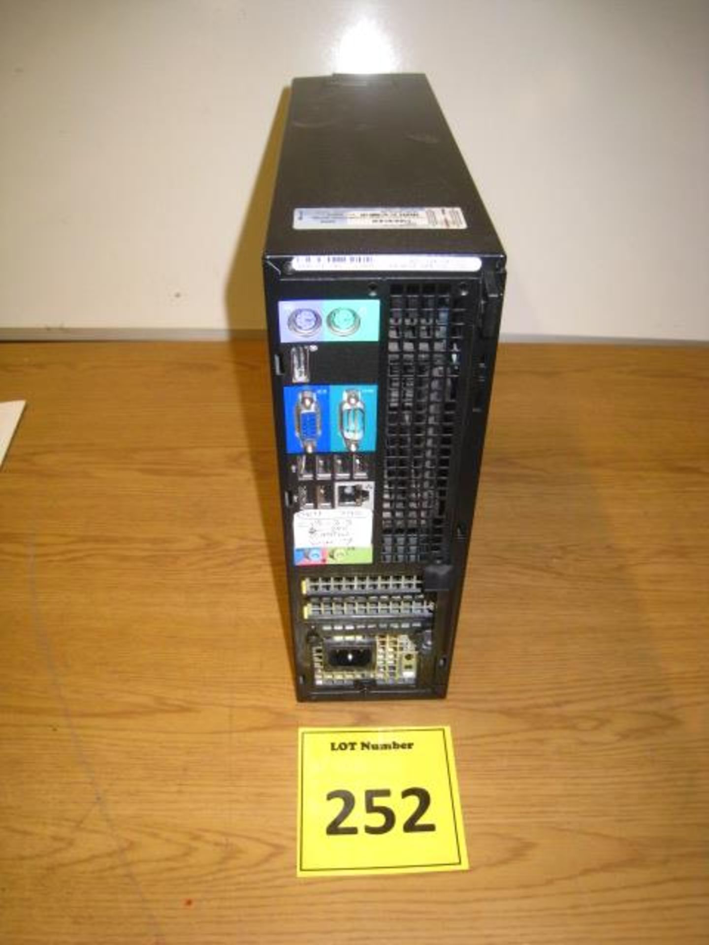DELL 790 SMALL FORM FACTOR COMPUTER. CORE i3 3.3GHZ PROCESSOR, 4GB RAM, 250GB HDD, DVDRW. WINDOWS - Image 2 of 2