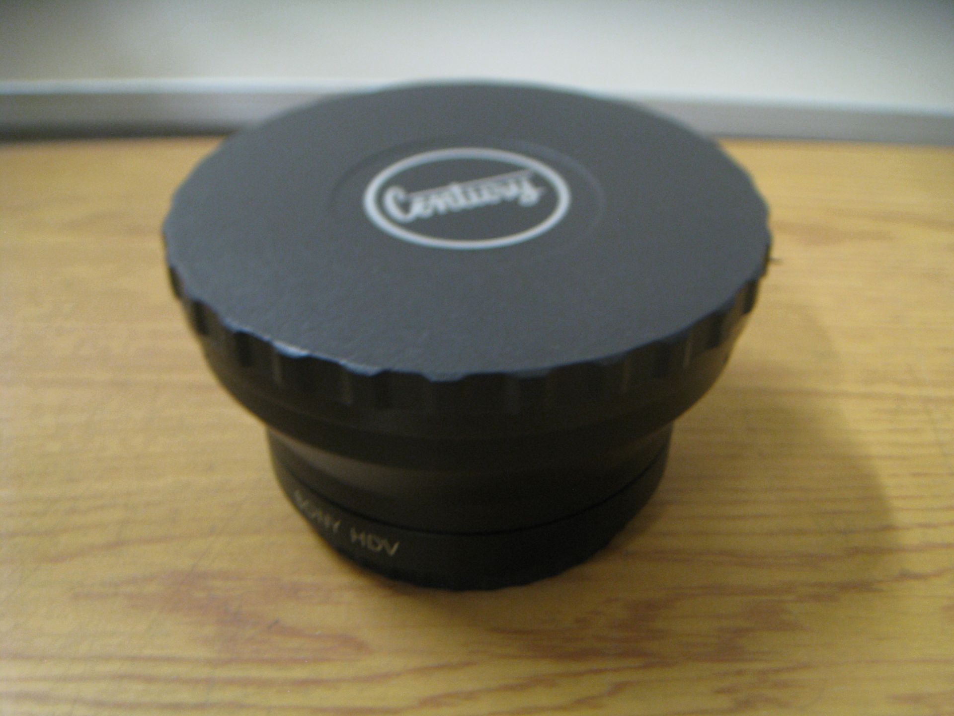 SONY HDV PRO SERIES HD 0.7x WIDE ANGLE CONVERTER C110852.(METAL LIP AT FRONT OF LENS BENT - SEE - Image 5 of 5