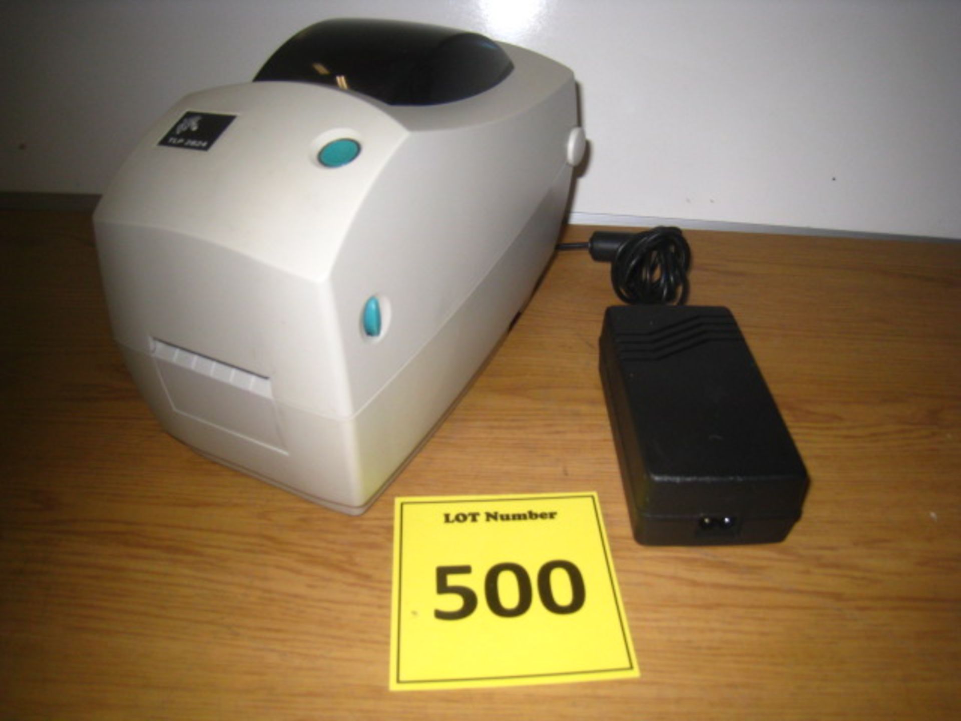 ZEBRA TLP 2824 THERMAL LABEL/RECEIPT PRINTER WITH USB AND PSU.
