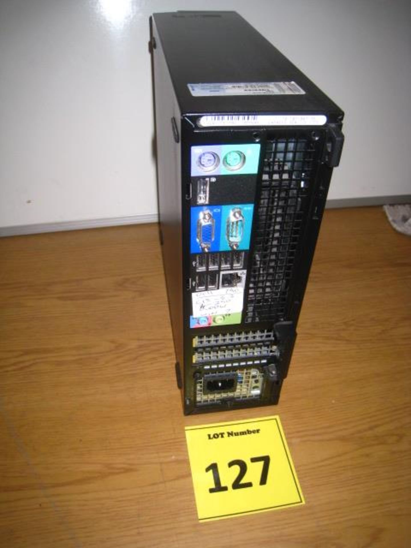 DELL 790 SMALL FORM FACTOR COMPUTER. CORE i3 3.3GHZ PROCESSOR, 4GB RAM, 250GB HDD, DVDRW. WINDOWS - Image 2 of 2