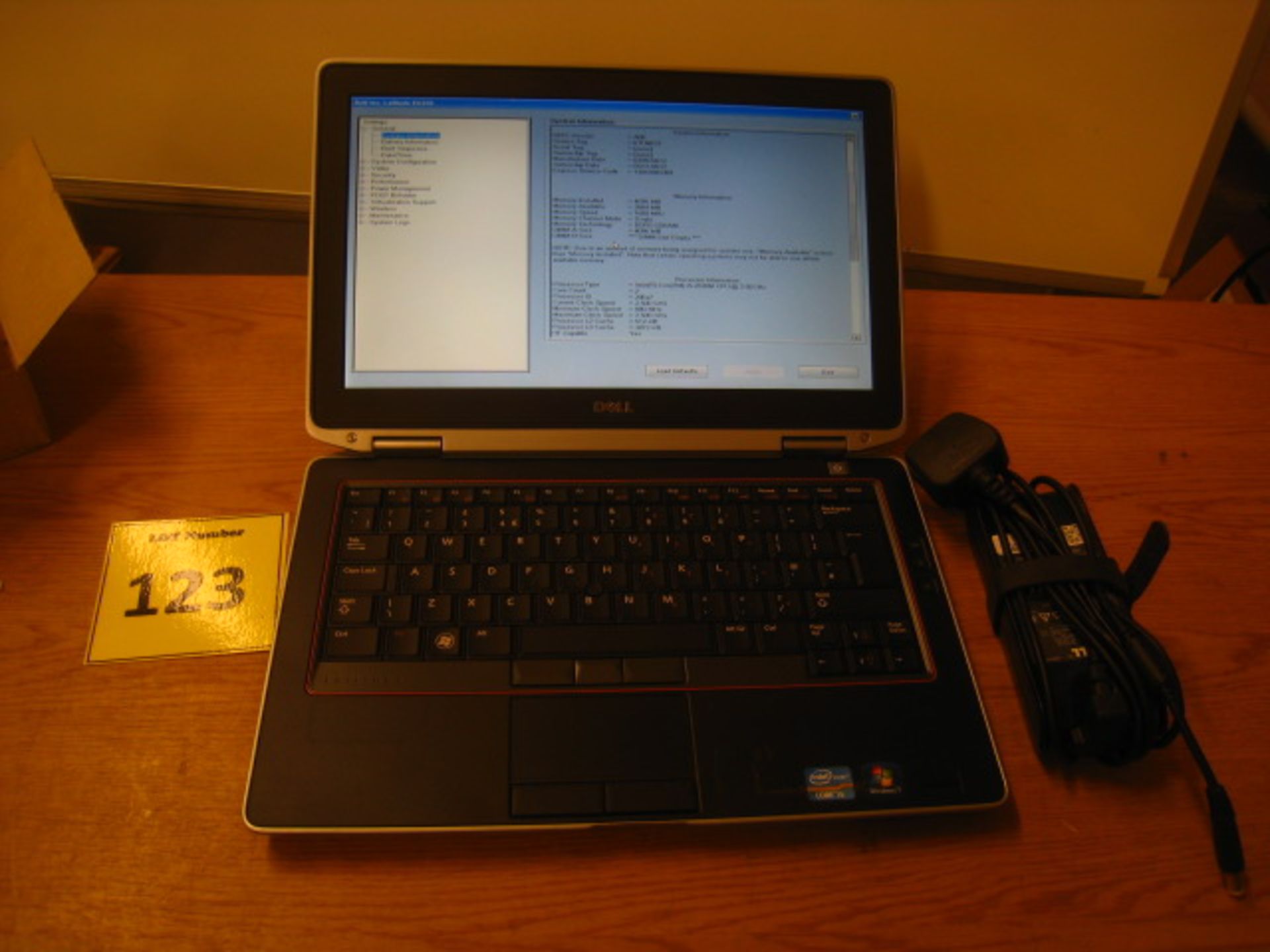 DELL LATITUDE E6320 LAPTOP. CORE i5 2.5GHZ PROCESSOR, 4GB RAM, 320GB HDD, DVDRW WITH PSU. WINDOWS