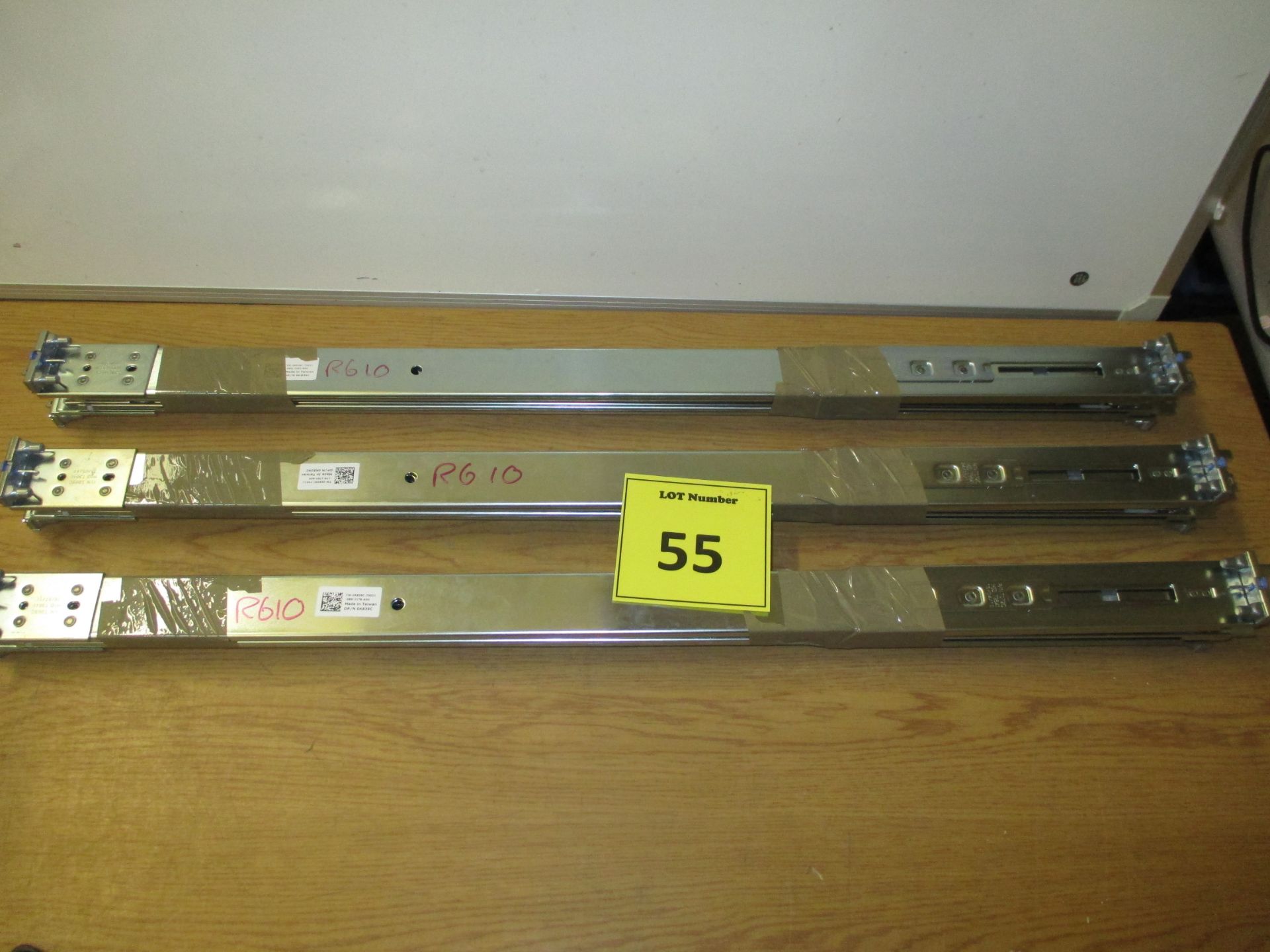 3 x PAIRS OF RACKMOUNT RAILS FOR DELL R610 SERVERS