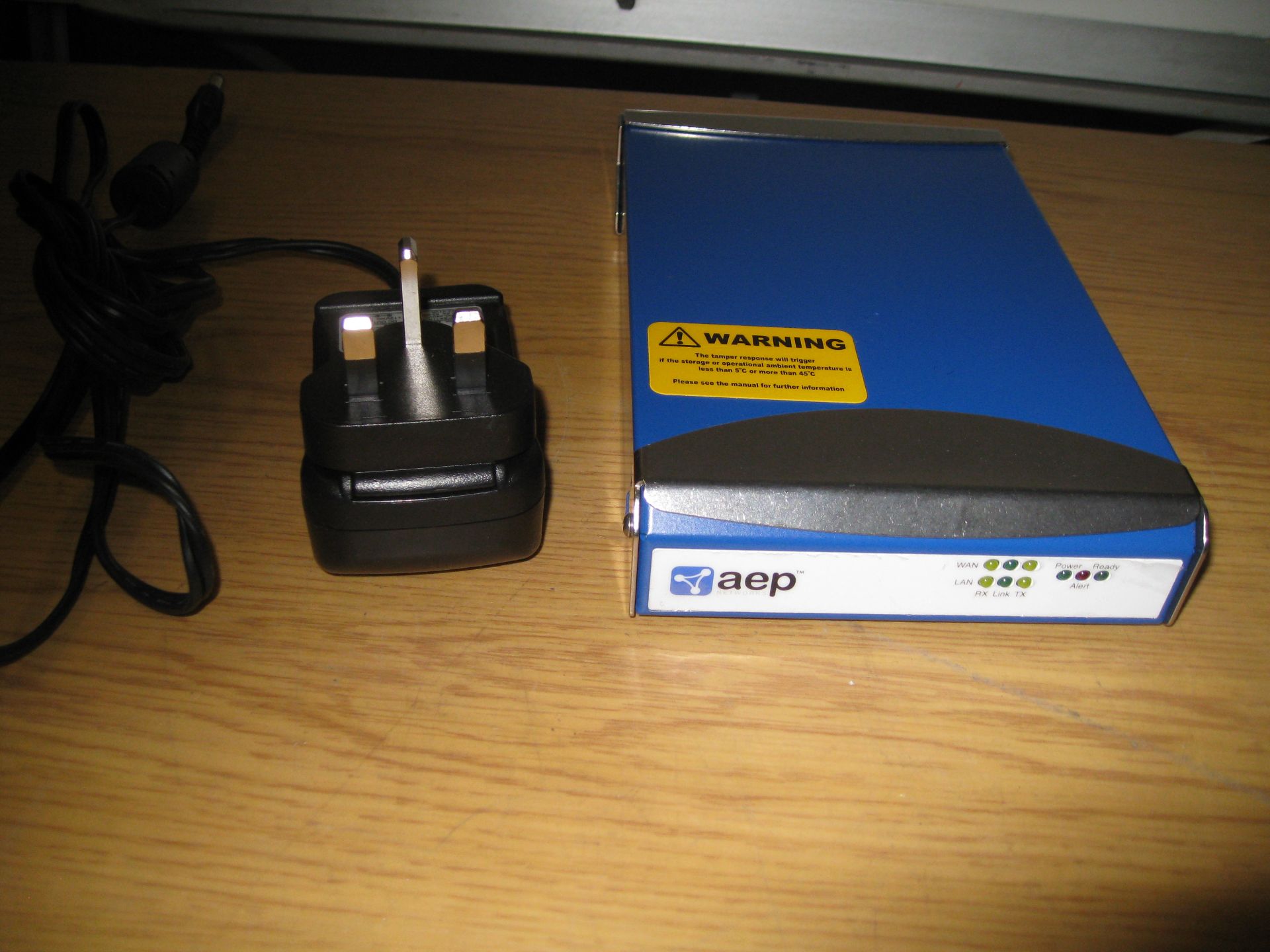 AEP Net Remote encryptor hardware VPN (virtual private network) client with psu. More info at: www.