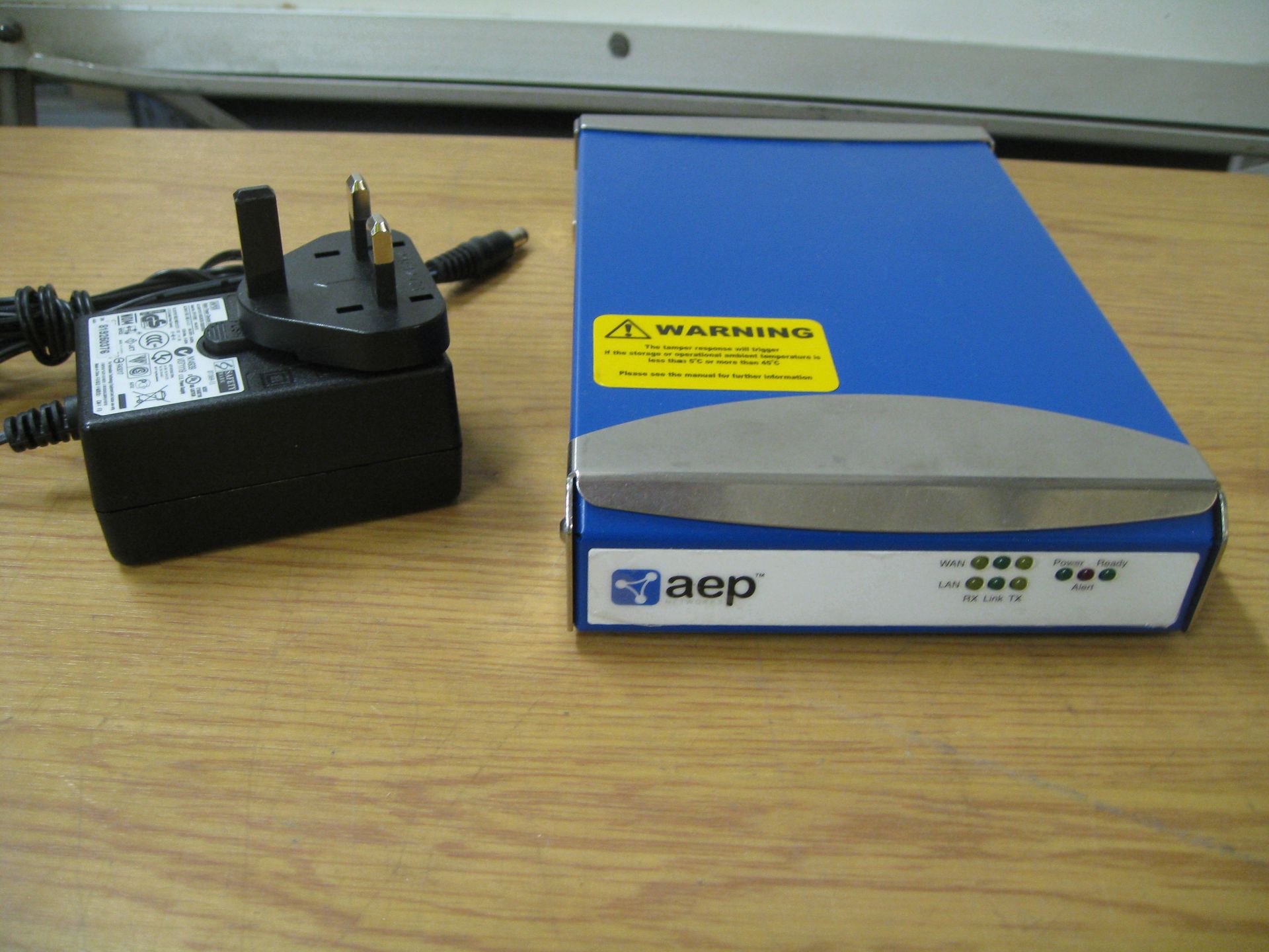 AEP Net Remote encryptor hardware VPN (virtual private network) client with psu. More info at: www.