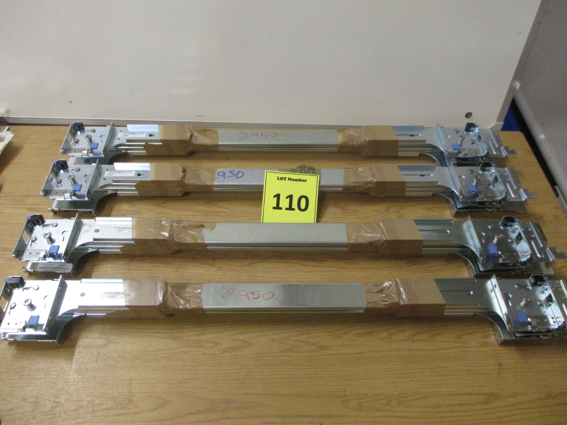 4 x PAIRS OF RACKMOUNT RAILS FOR DELL POWEREDGE 2950 SERVERS