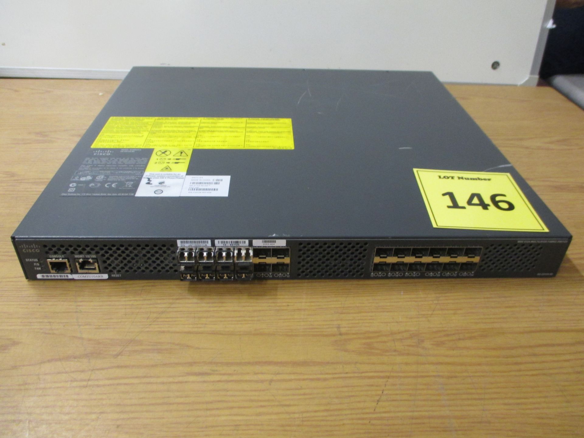 Cisco DS-C9124-K9 V04 MDS San Multilayer Fabric Switch