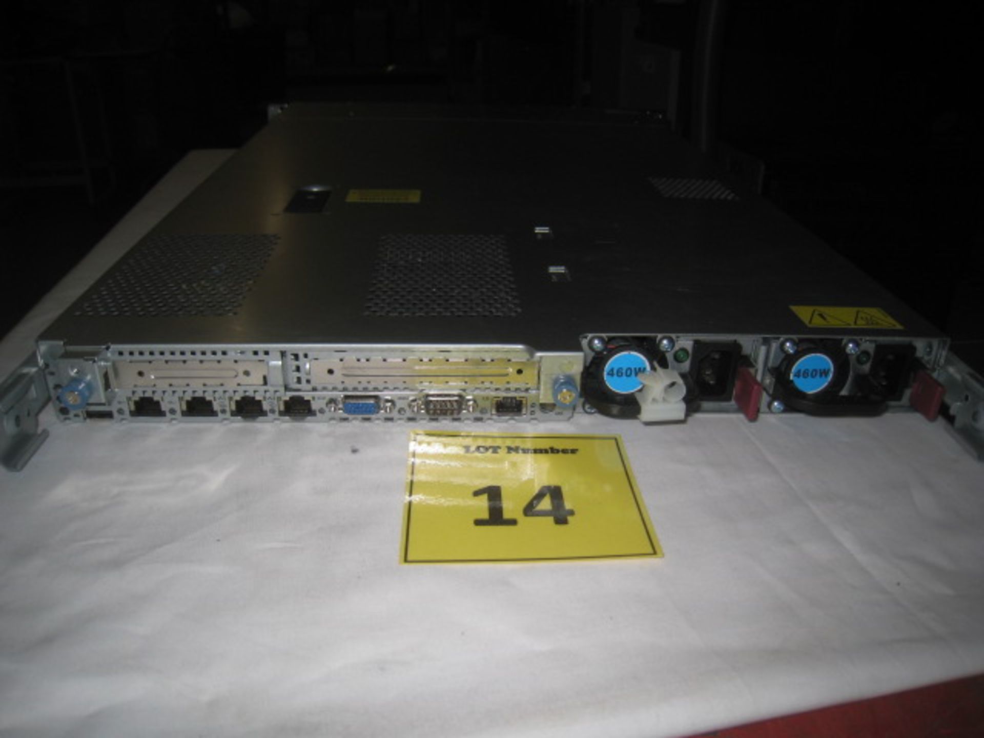 HP DL360 G7 (CASE BADGED G6)1U RACKMOUNT FILESERVER. 2 X QUAD CORE 2.53GHZ PROCESSORS (E5630), 8GB - Image 2 of 2
