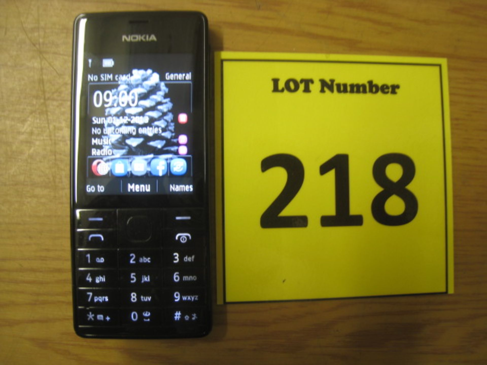 NOKIA 515 BLACK SMARTPHONE