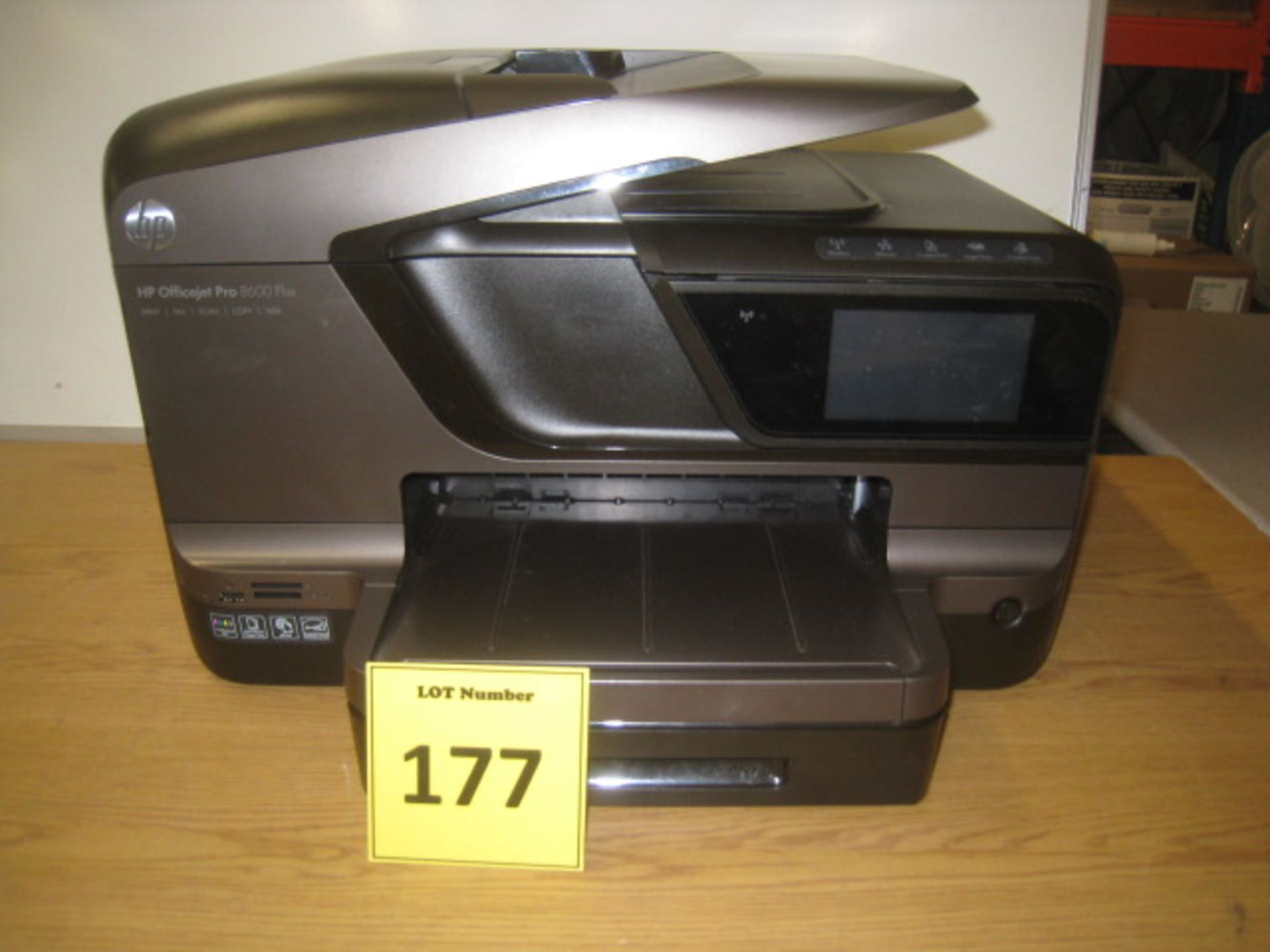 HP OFFICEJET PRO 8600 COLOUR INKJET PRINTER, SCANNER, COPIER, FAX, WIRELESS. WITH BUILT IN