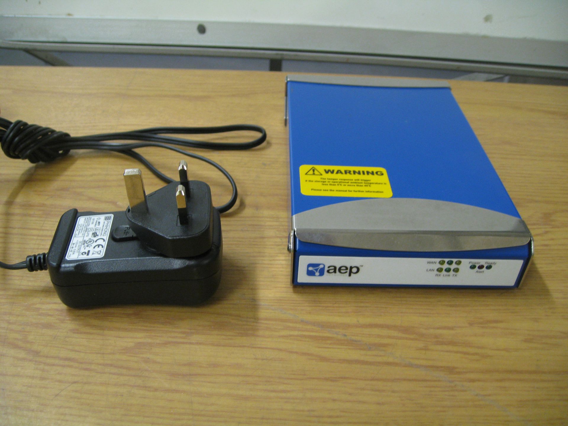 AEP Net Remote encryptor hardware VPN (virtual private network) client with psu. More info at: www.