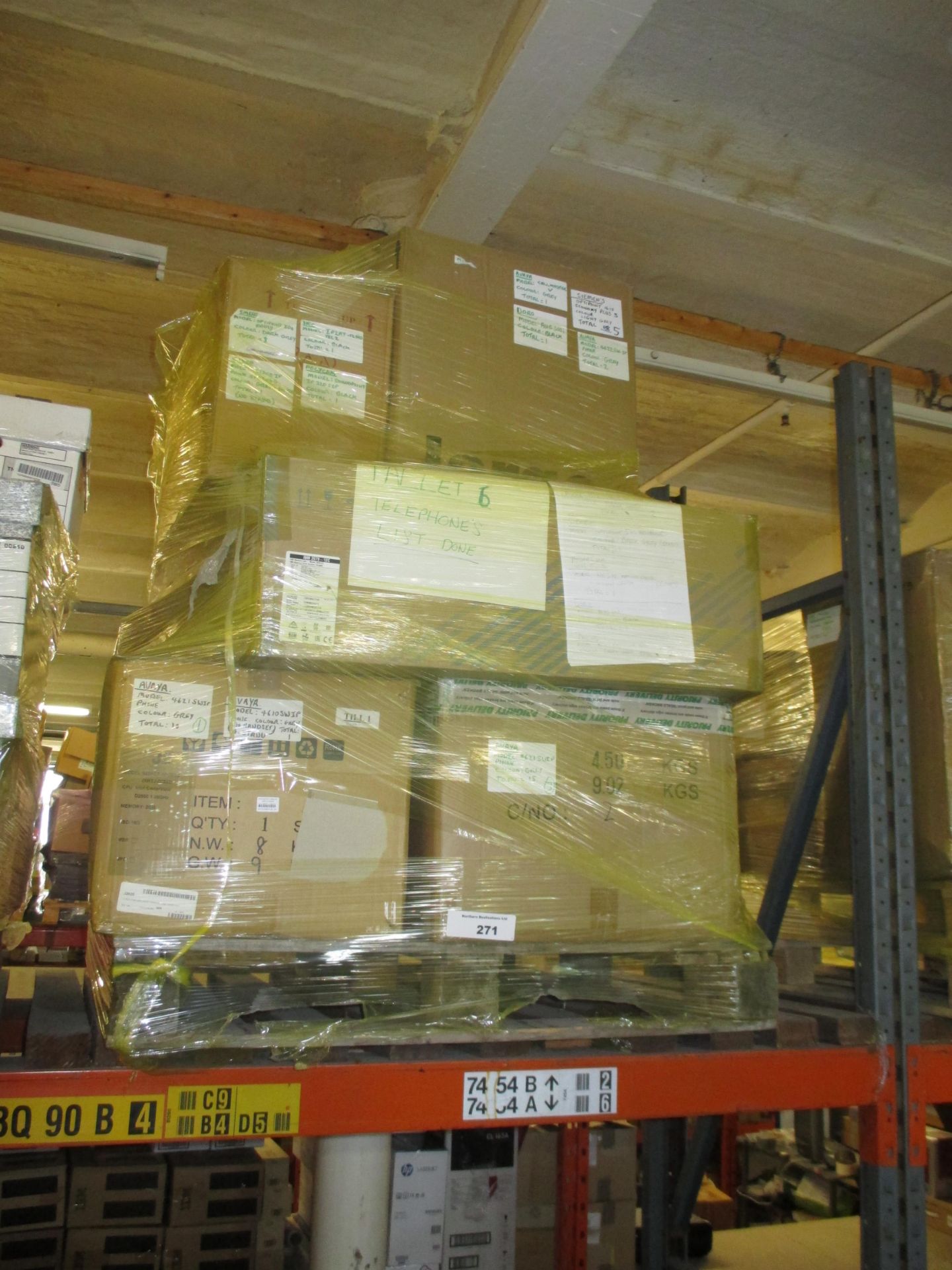 PALLET OF 127 ALCATEL, ATL BERKSHIRE, AVAYA , CISCO, DORO, INTERQUARTZ, LG, NEC, PHILLIPS,