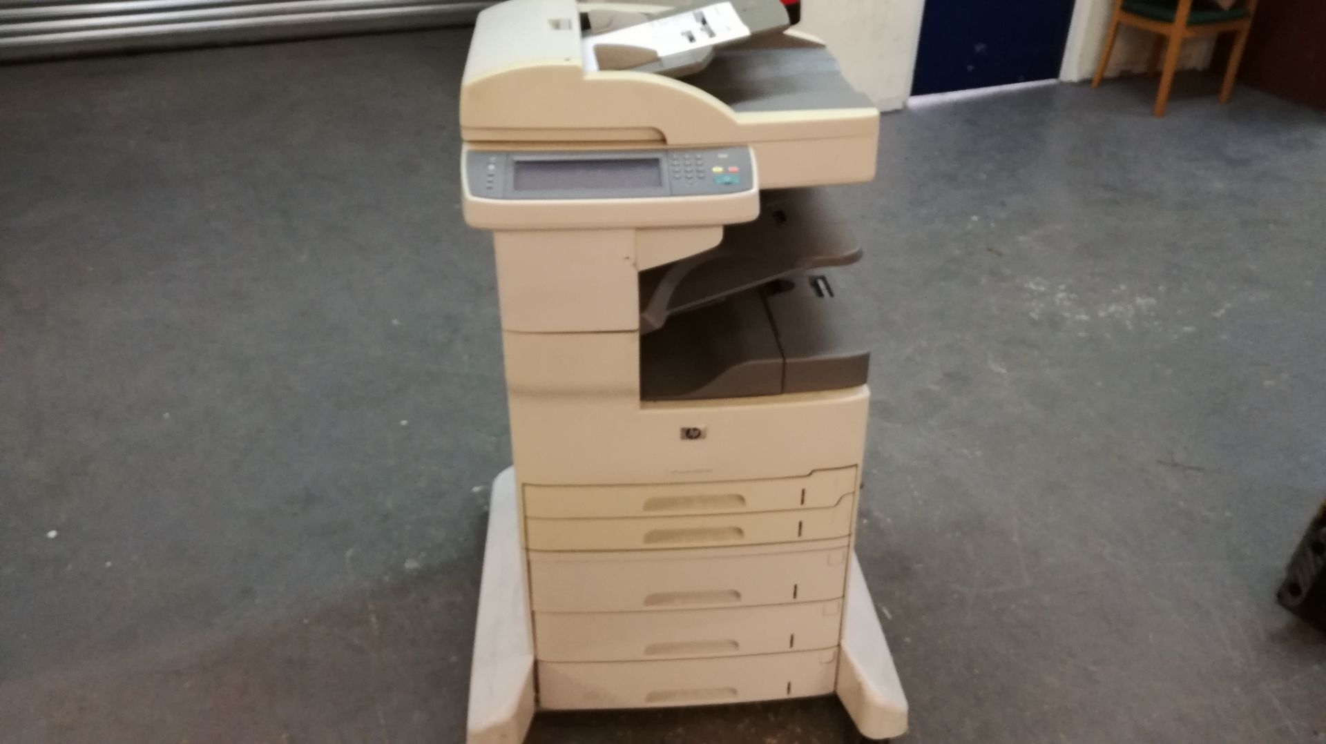 HP LASERJET M5035 MFP LASER PRINTER WITH TEST PRINT