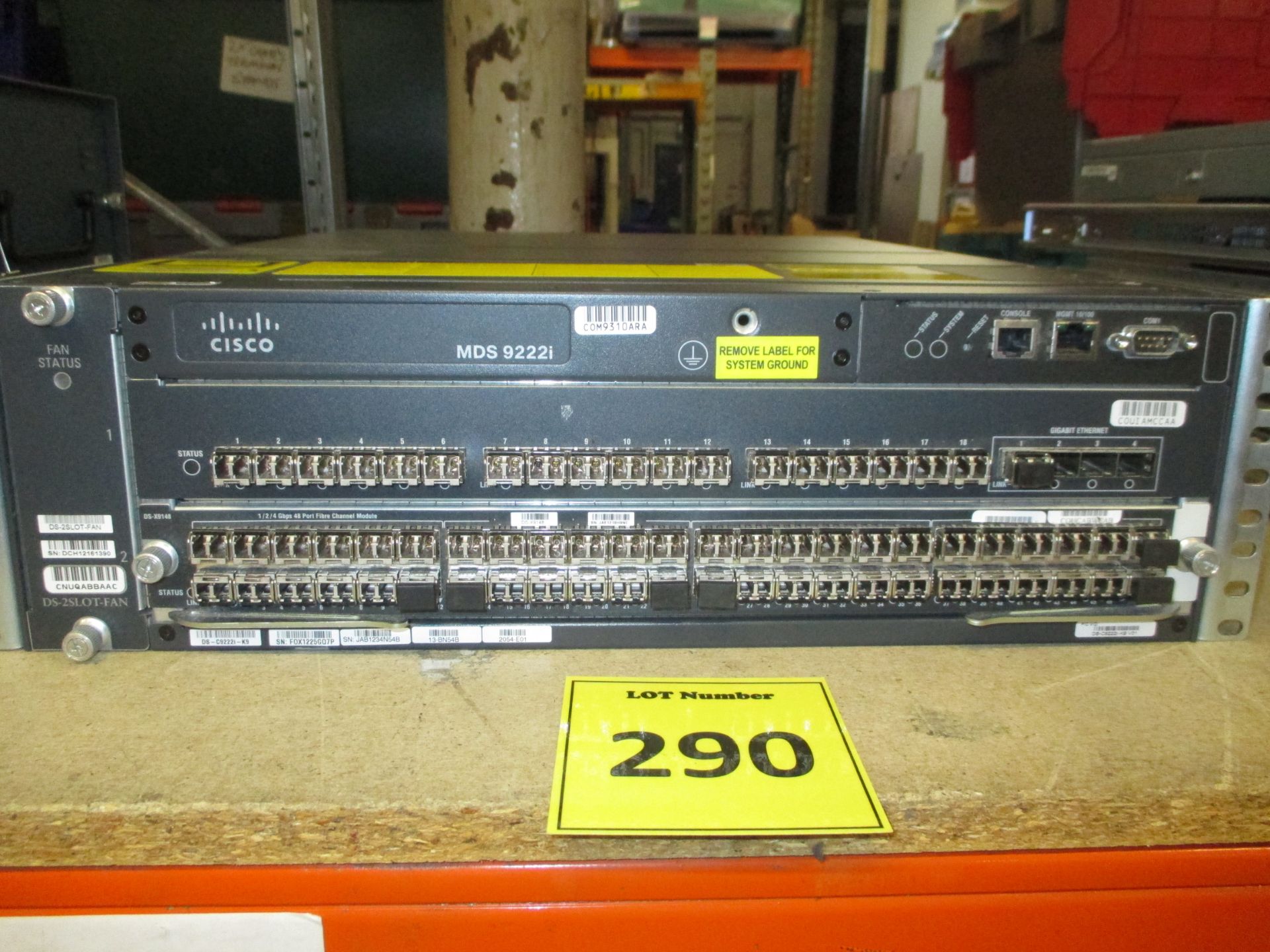 CISCO MDS 9222i MULTISERVICE MODULAR SWITCH