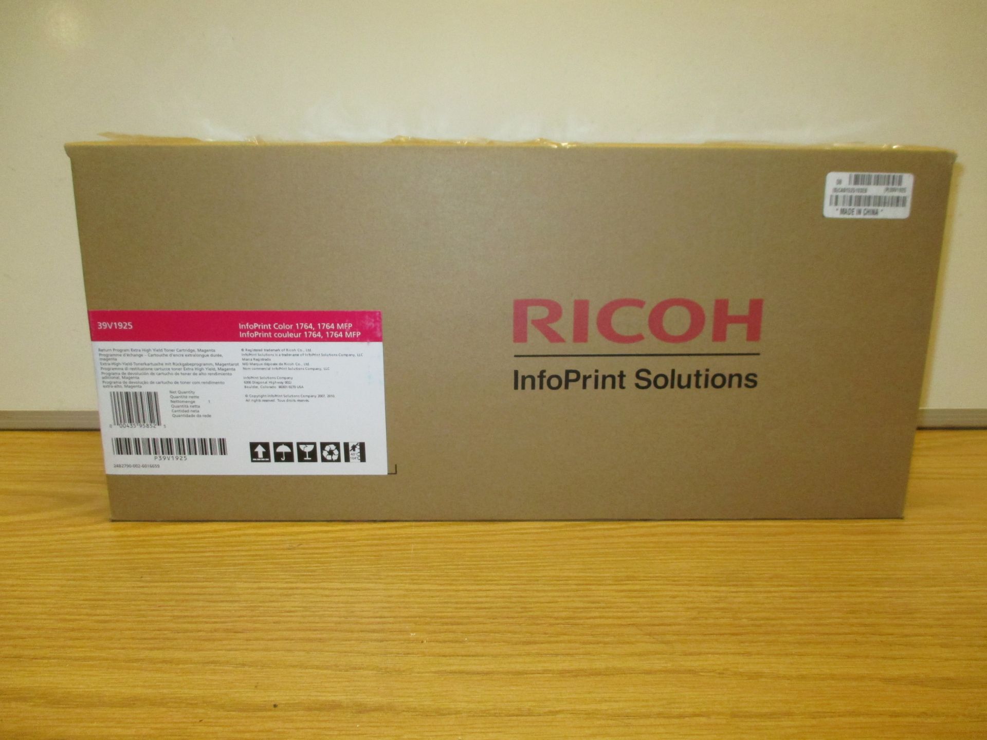 Genuine Ricoh IBM Infoprint 39V1925 Magenta Extra High Yield Toner 1764 / 1764 MFP