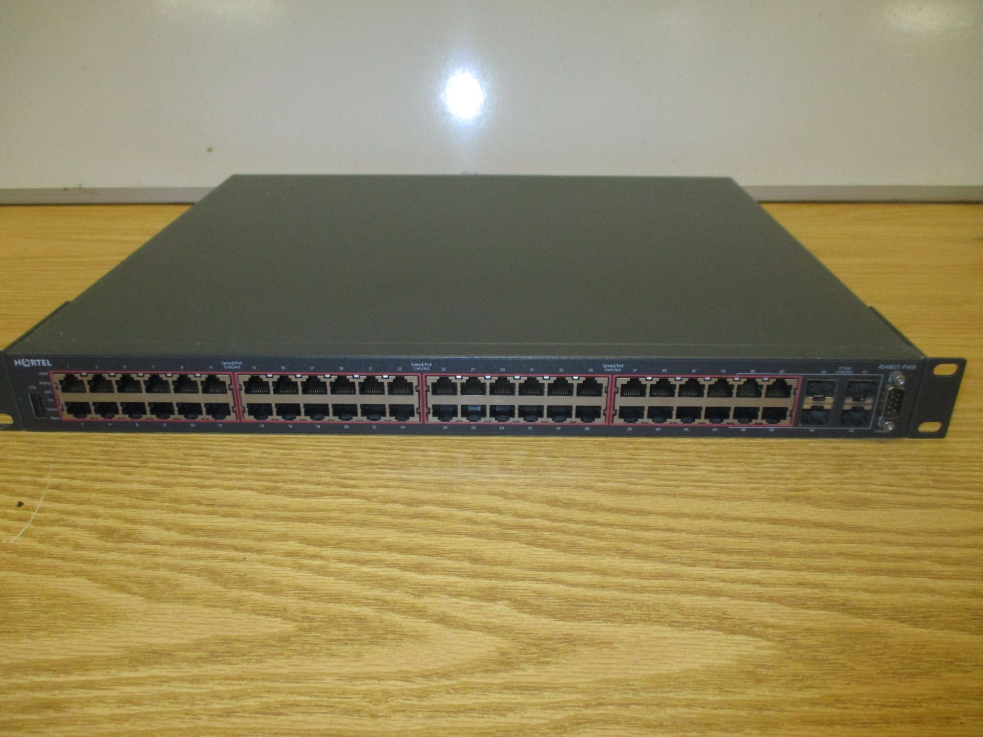 NORTEL 4548GT-PWR AL4500A14-E6 48-Port Gigabit 10/100/1000 PoE Switch