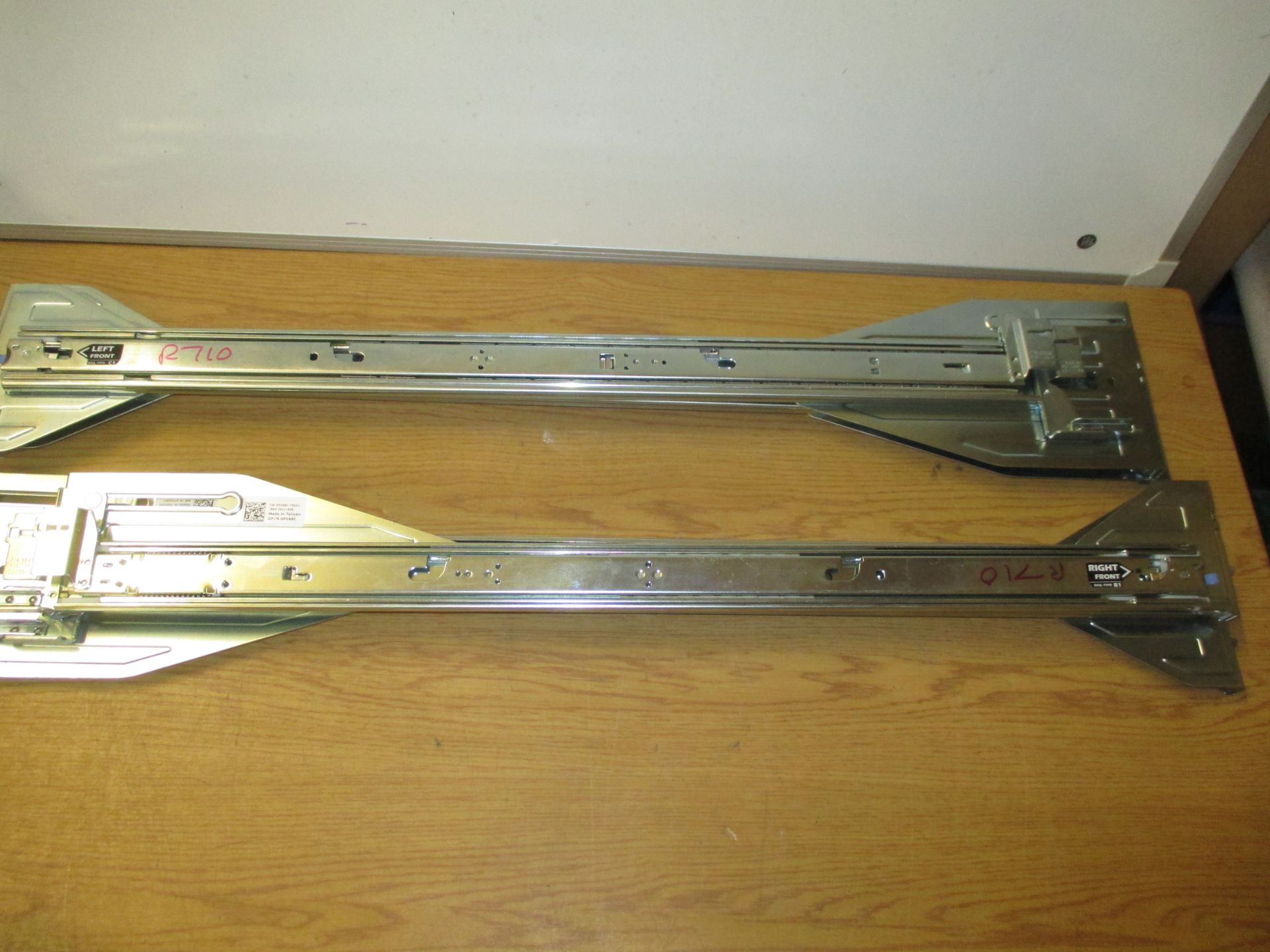 2 x PAIRS OF RACKMOUNT RAILS FOR DELL POWEREDGE R710 SERVERS