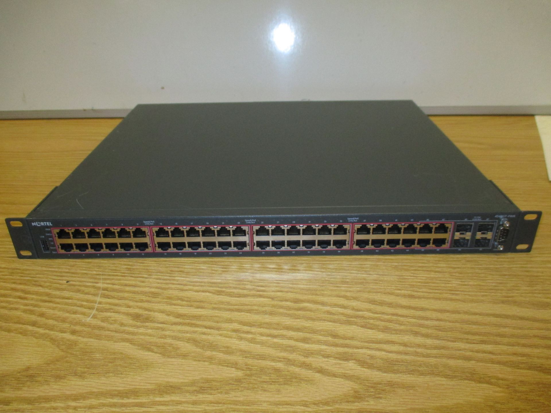 NORTEL 4548GT-PWR AL4500A14-E6 48-Port Gigabit 10/100/1000 PoE Switch