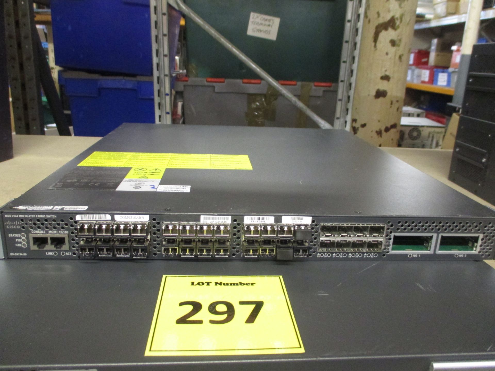 CISCO MDS 9134 MULTILAYER FABRIC SWITCH