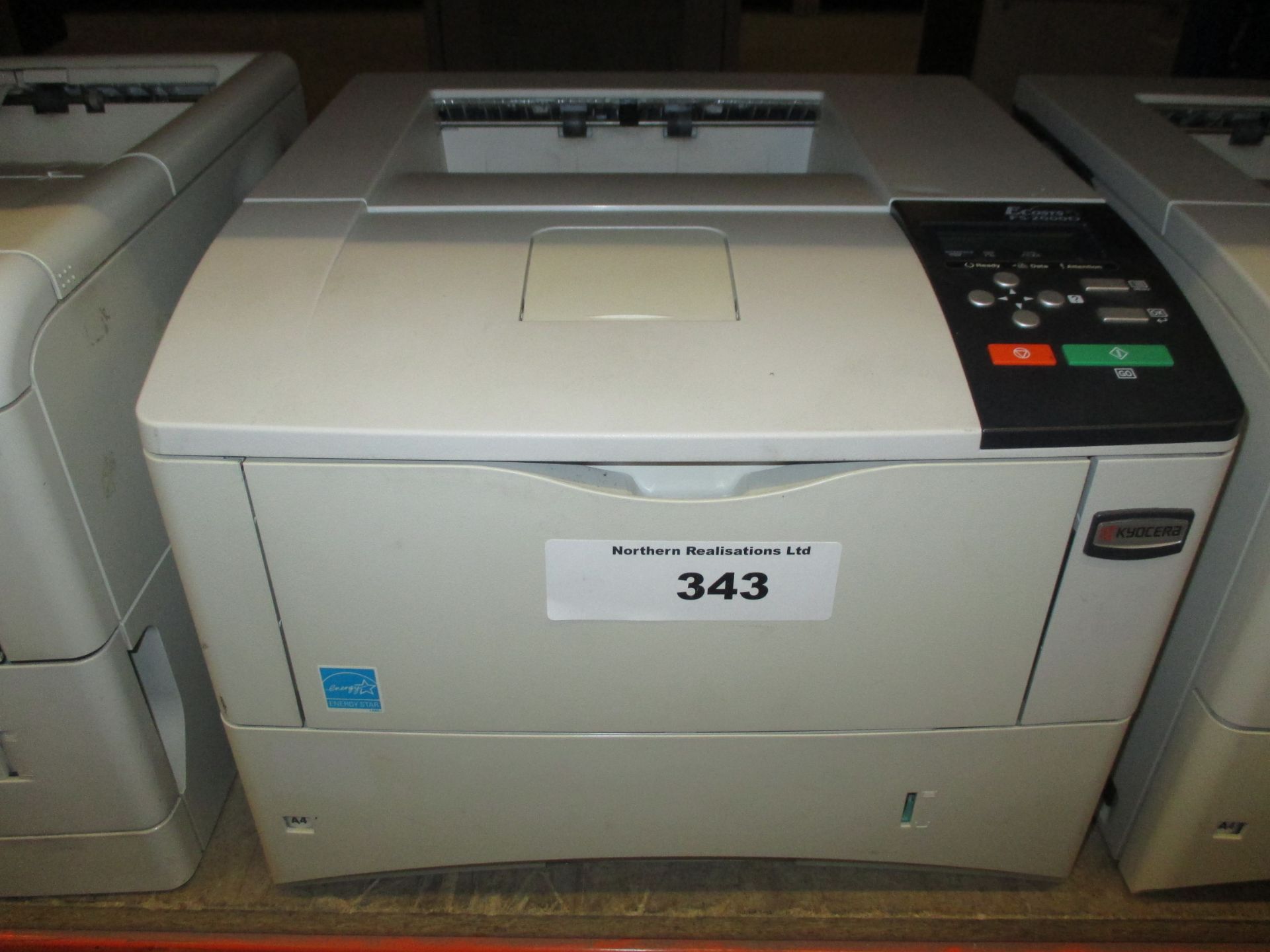 Kyocera FS-2000D Laser Printer with test print