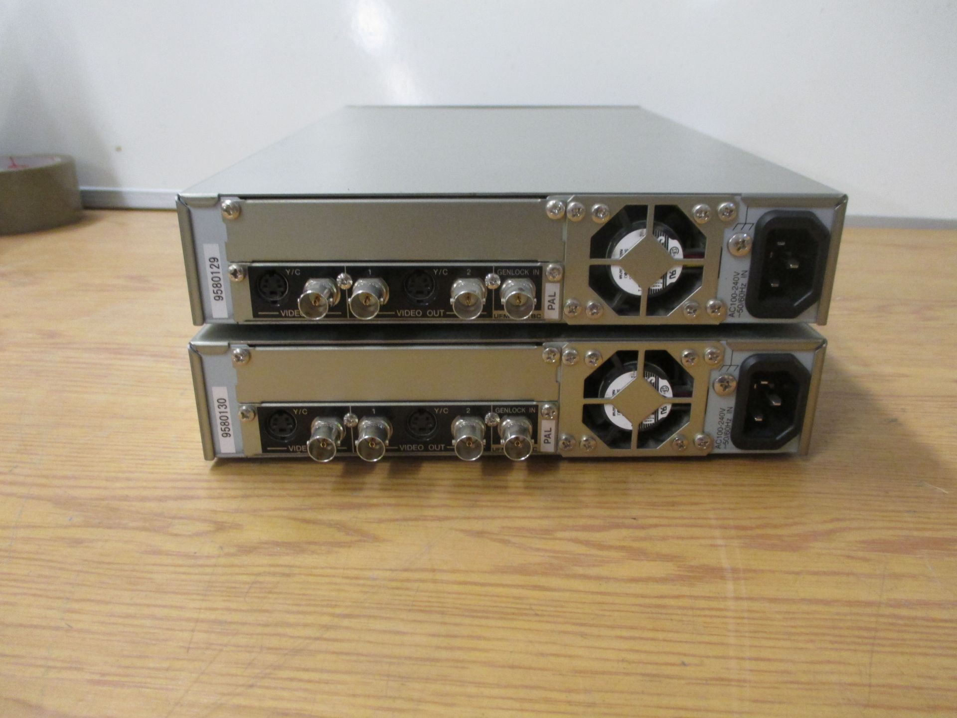 2 X FOR-A FA-125 Time Base Corrector / Frame Synchronizer - Image 2 of 2