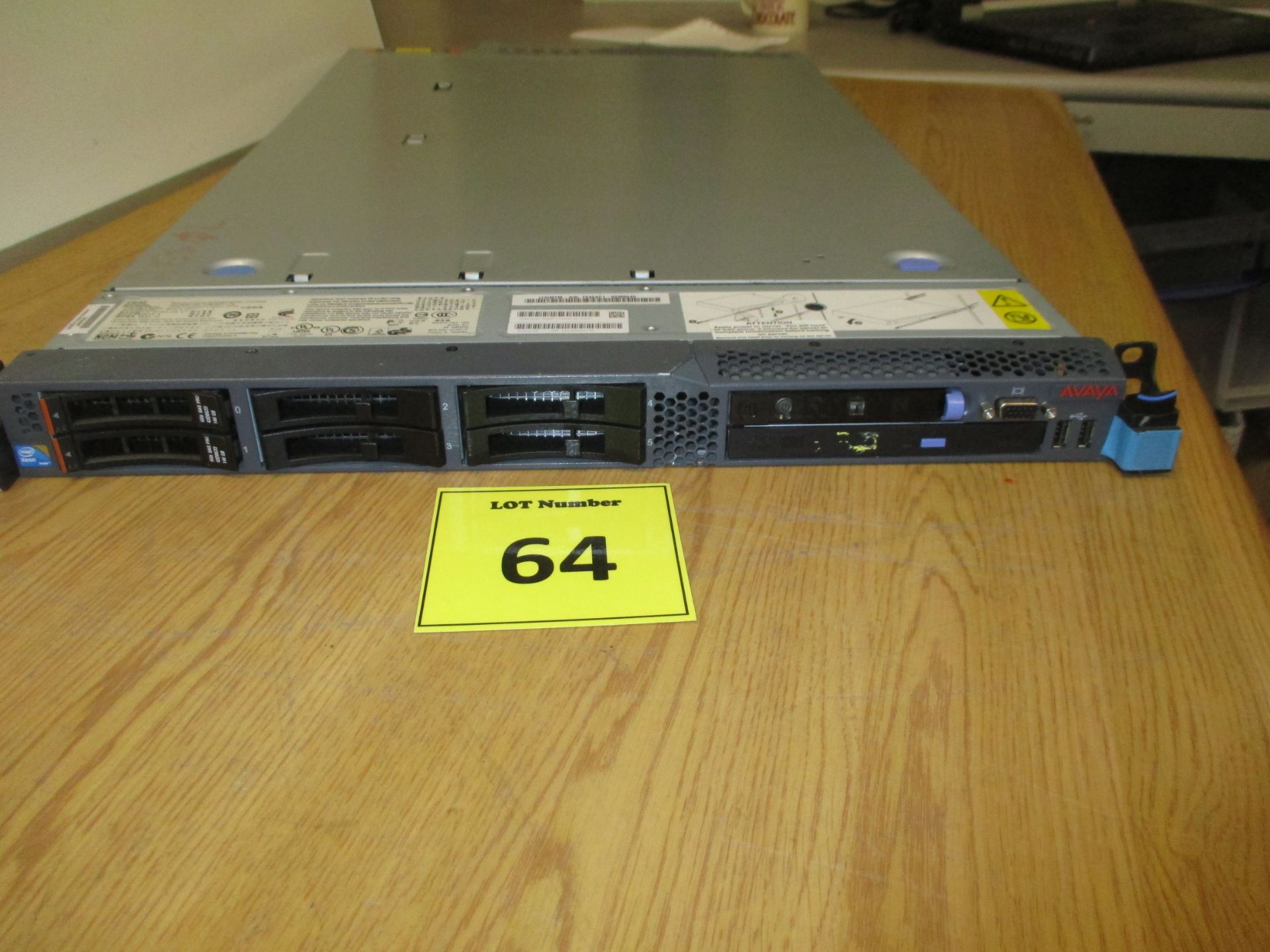 AVAYA 7946 1U RACKMOUNT FILE SERVER. 2 X QUAD CORE 2.26GHZ PROCESSORS ...