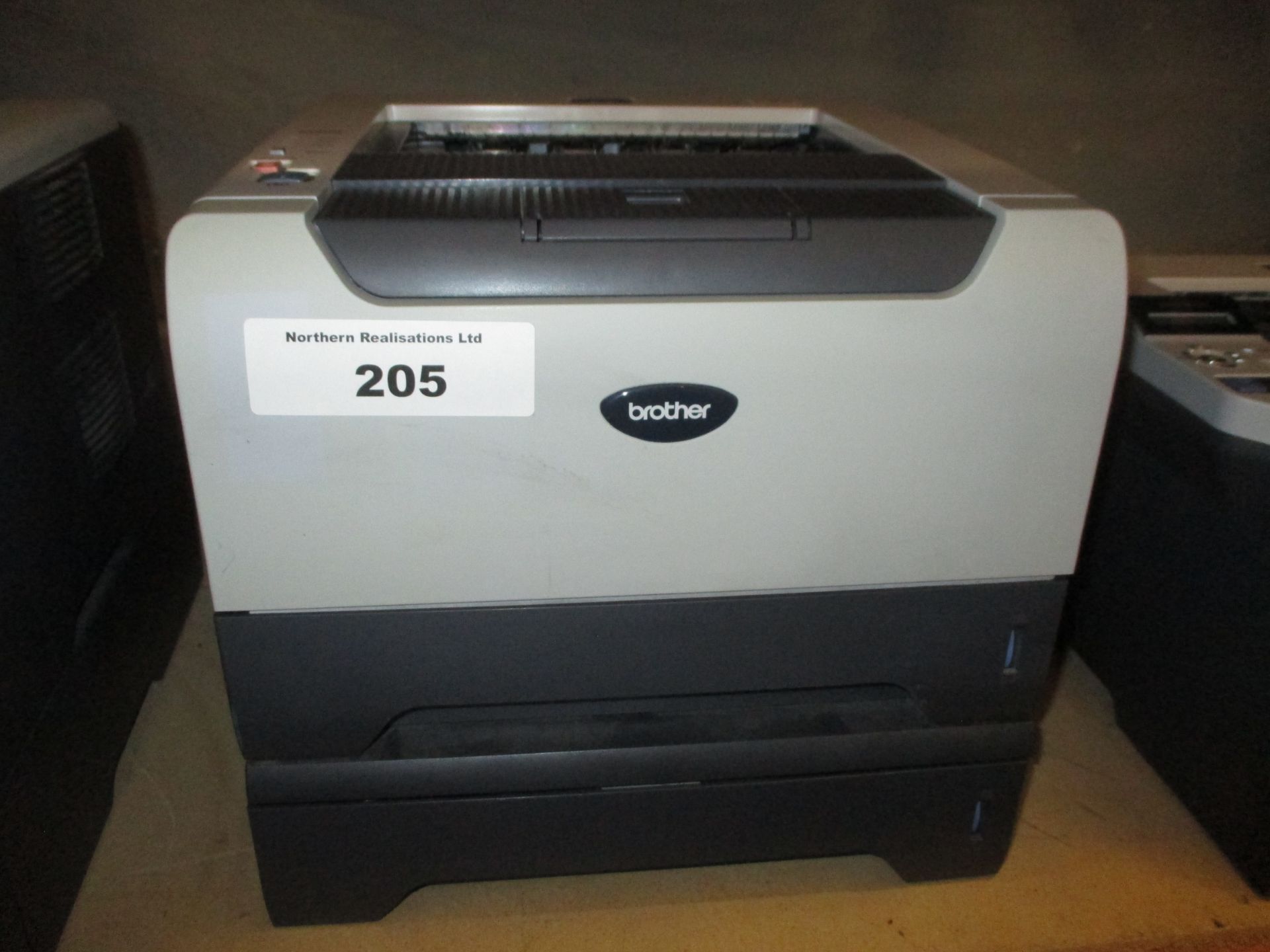 Brother HL-5250DN Network Laser Printer with extra tray,test print, LAN, USB and Parallel ports