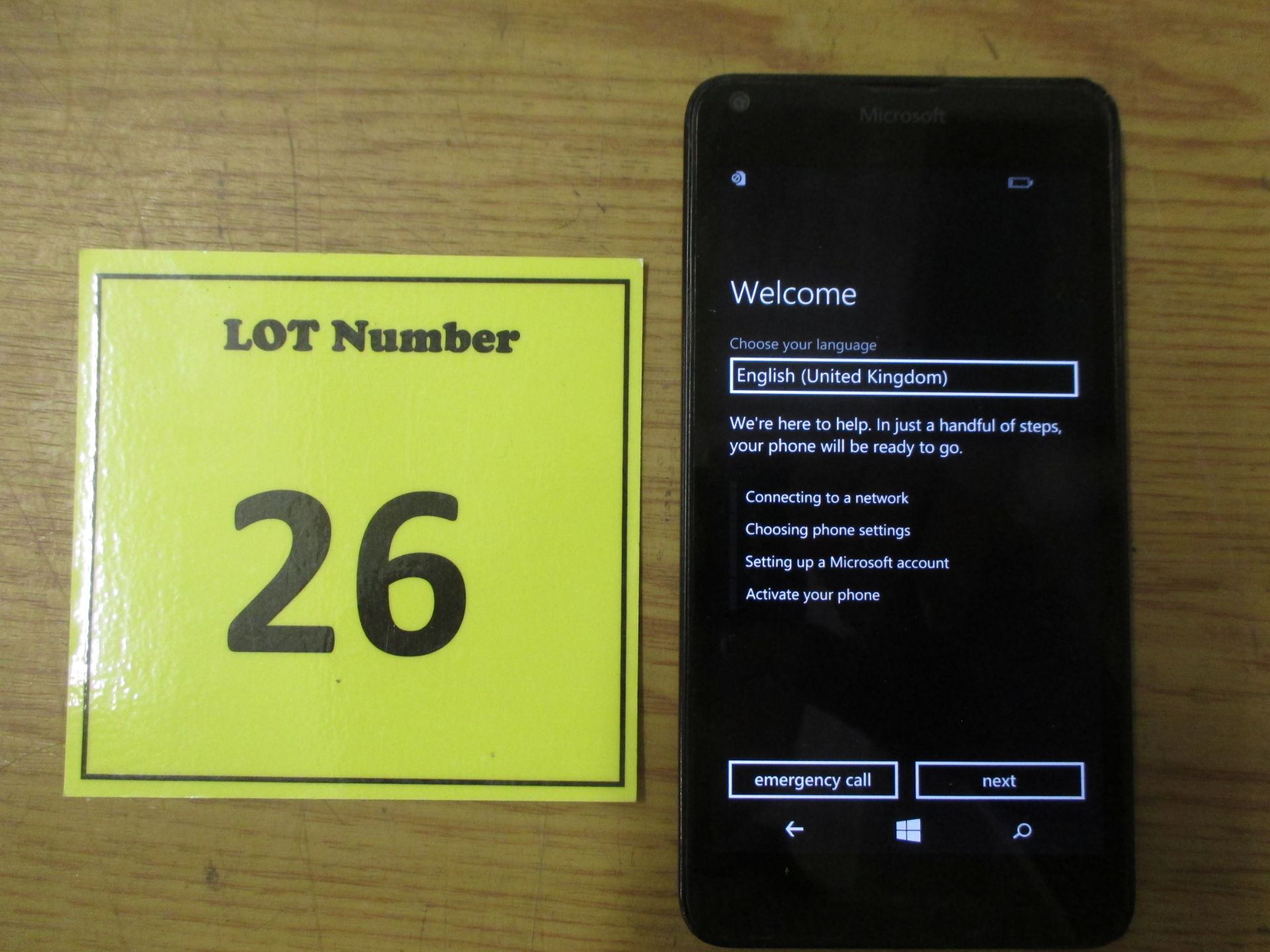 Microsoft Nokia Lumia RM-1072 Windows Smartphone