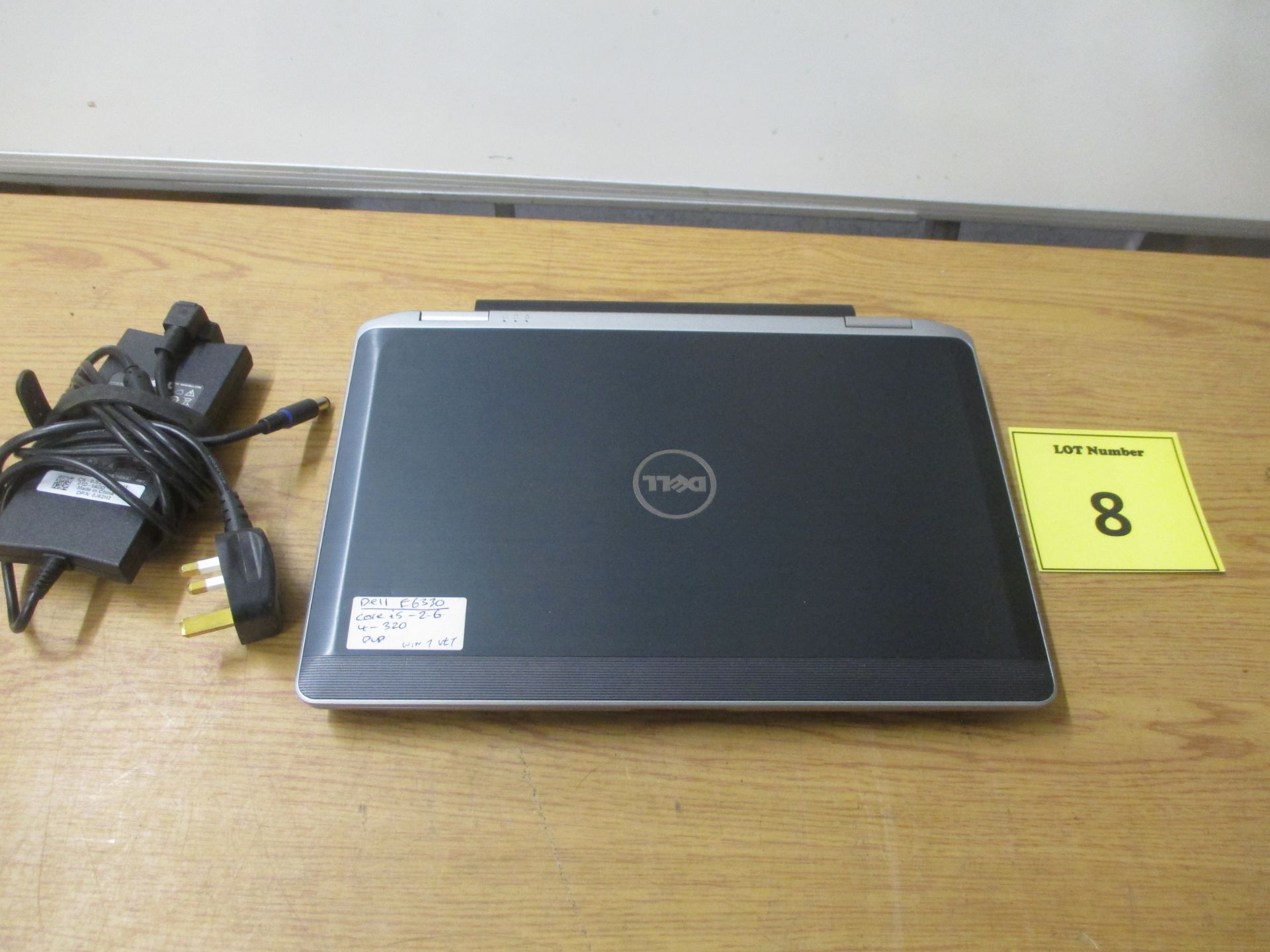 DELL LATITUDE E6330 CORE i5 LAPTOP. 2.6GHZ PROCESSOR, 4GB RAM, 320GB HDD, DVDROM, PSU & W7 ULT COA - Image 2 of 2