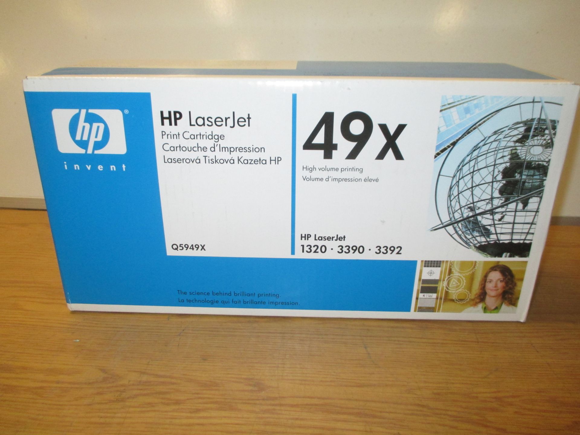 GENUINE ORIGINAL HP Q5949X (49X) TONER CARTRIDGE FOR HP LASERJET 1320, 3390, 3392