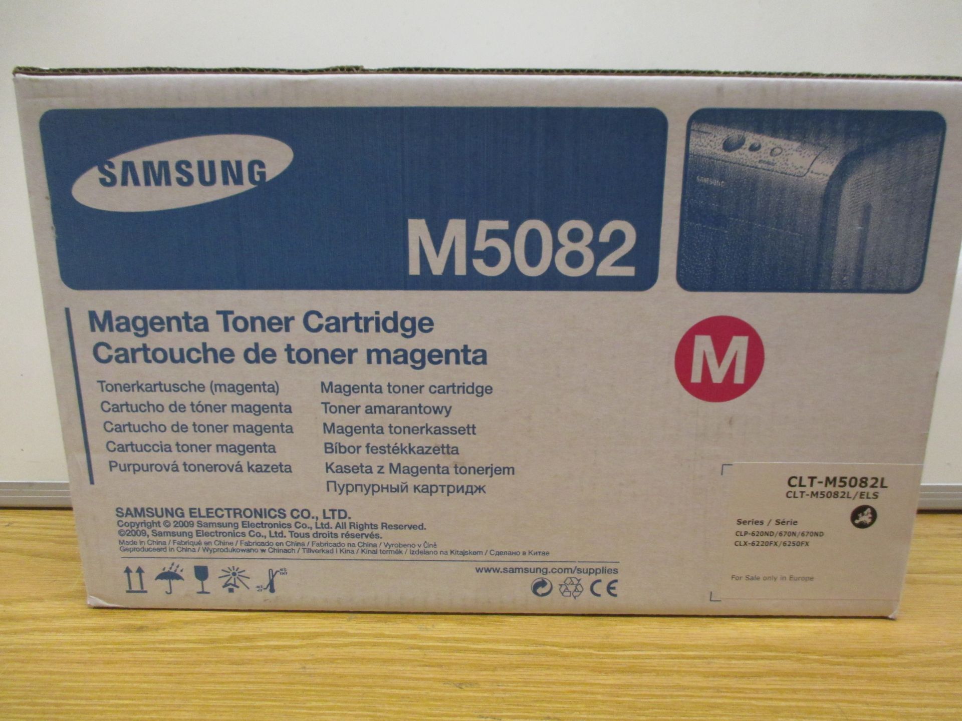 SAMSUNG. GENUINE ORIGINAL MAGENTA TONER CARTRIDGE M5082