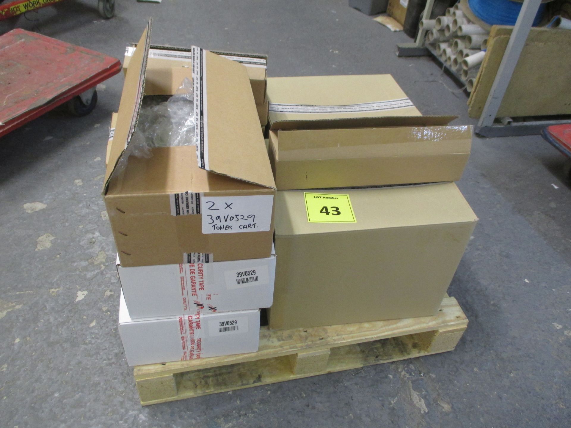 PALLET OF ASSORTED IBM/LEXMARK MAINTENANCE KITS/TONERS ETC - Image 2 of 2