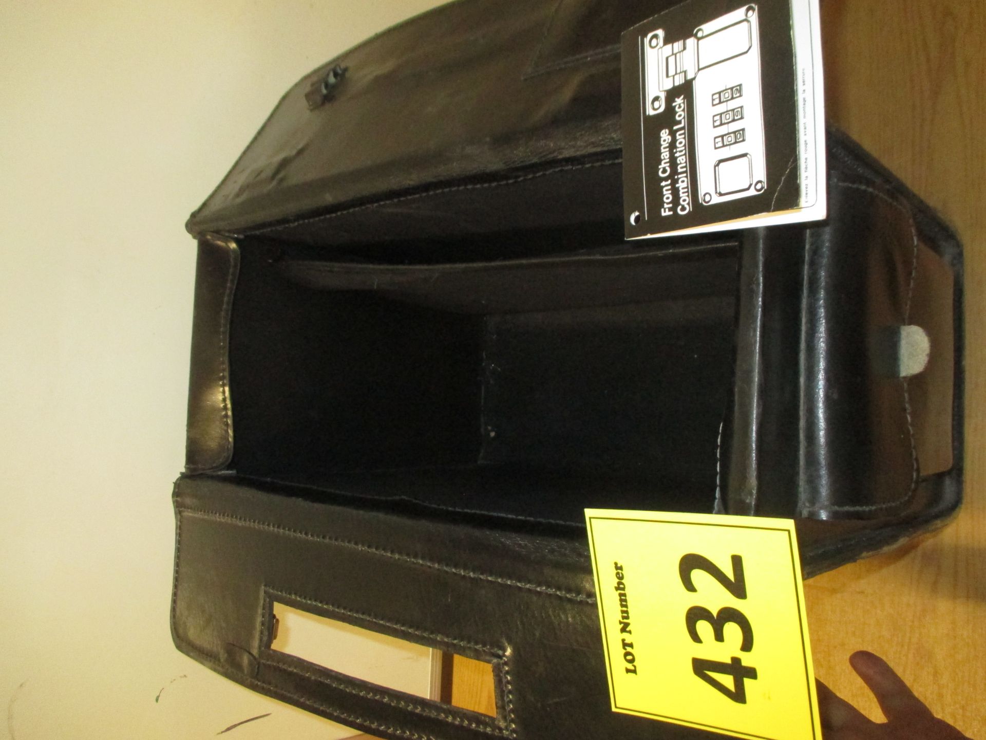 HIGH QUALITY ATTACHE CASE WITH COMBINATION LOCKS AND INSTRUCTIONS TO SET YOUR OWN CODE - Image 3 of 3