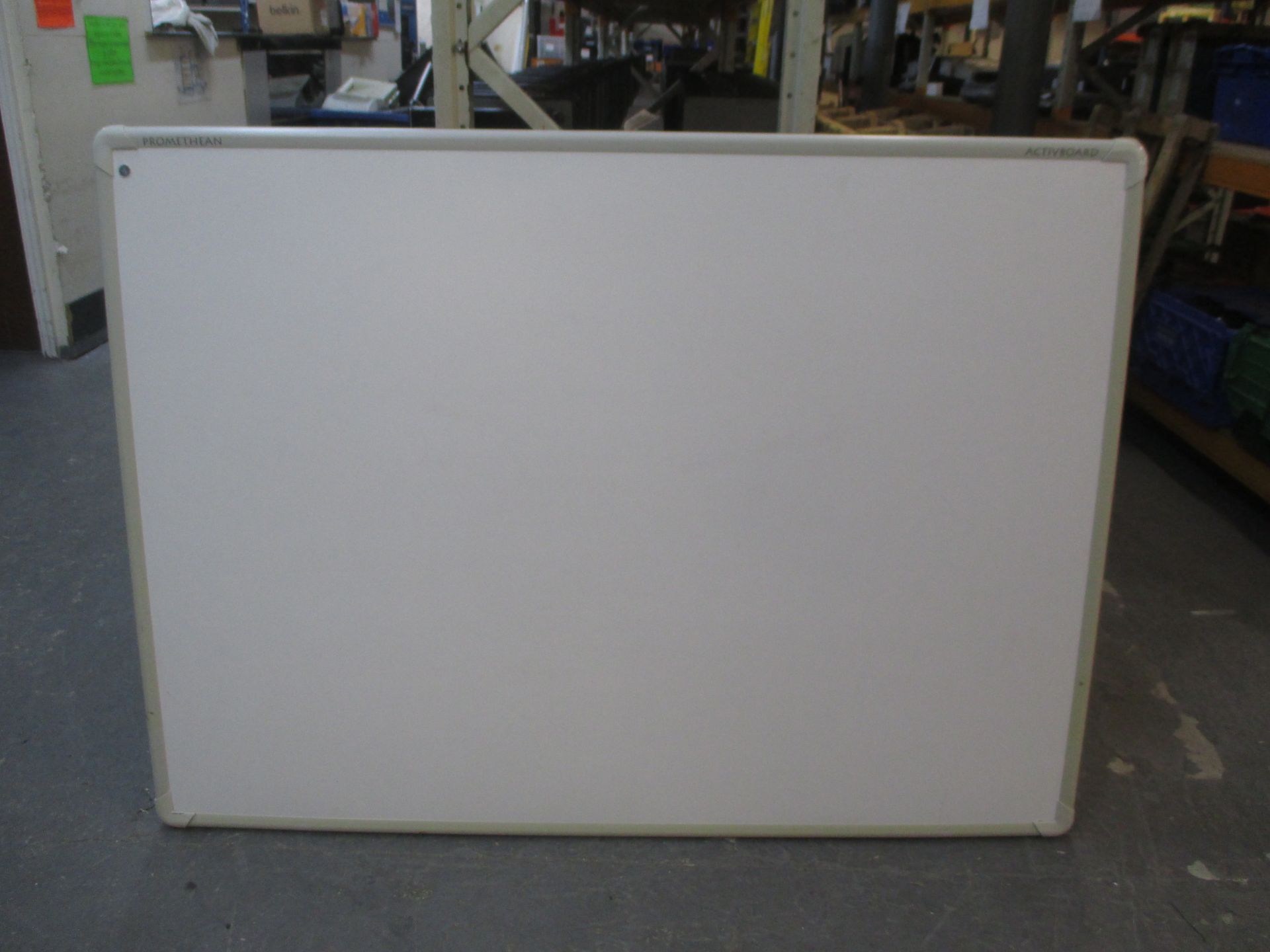 PROMETHEAN ACTIVE BOARD, MODEL PRM-AB2-01. 170CM WIDE X 126CM HIGH