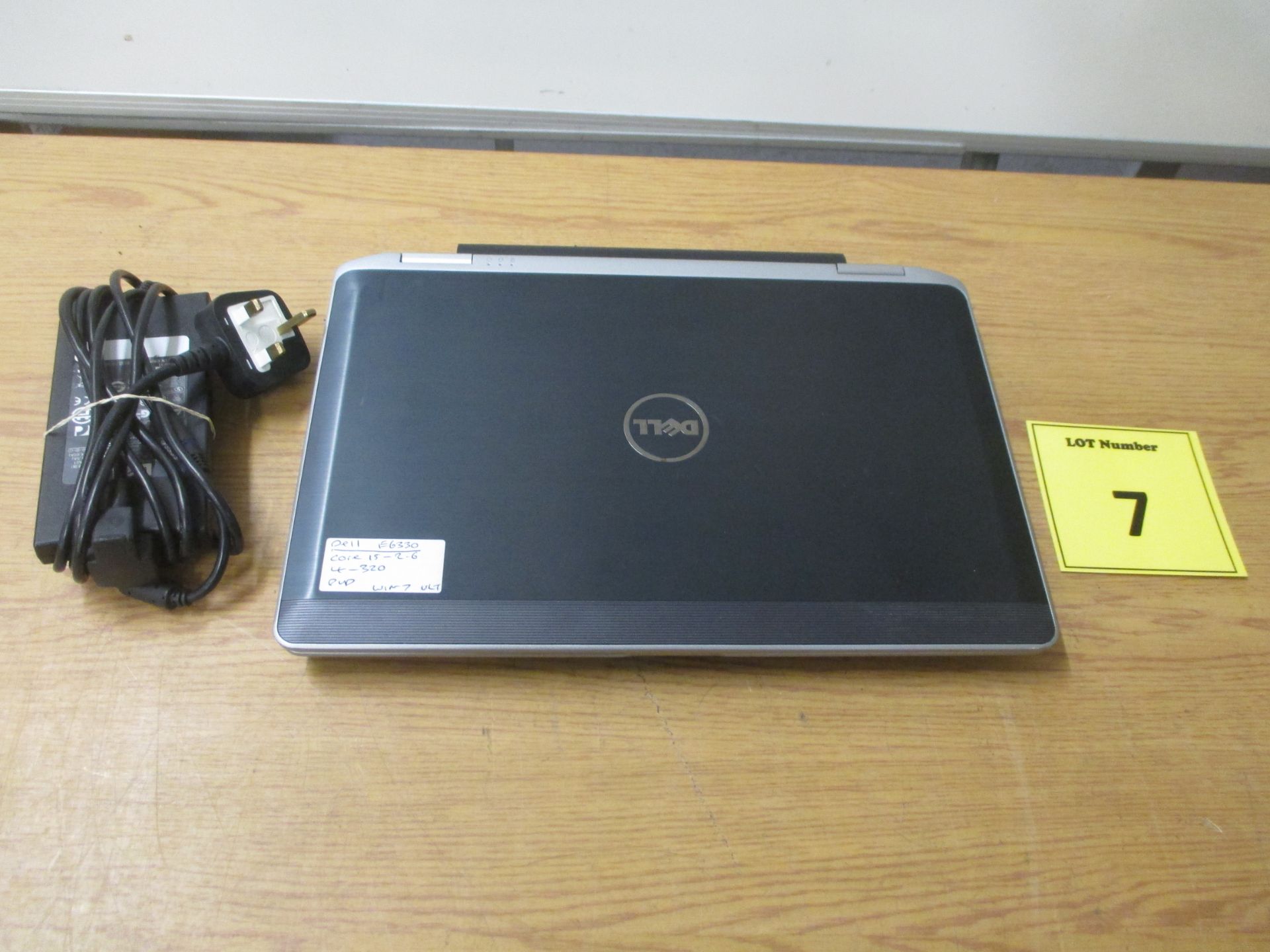 DELL LATITUDE E6330 CORE i5 LAPTOP. 2.6GHZ PROCESSOR, 4GB RAM, 320GB HDD, DVDROM, PSU & W7 ULT COA - Image 2 of 2