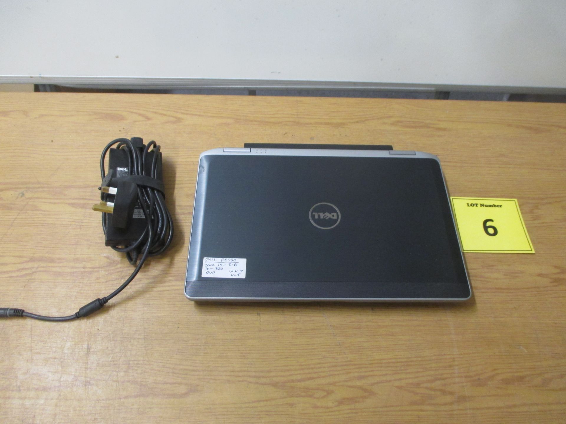 DELL LATITUDE E6330 CORE i5 LAPTOP. 2.6GHZ PROCESSOR, 4GB RAM, 320GB HDD, DVDROM, PSU & W7 ULT COA - Image 2 of 2