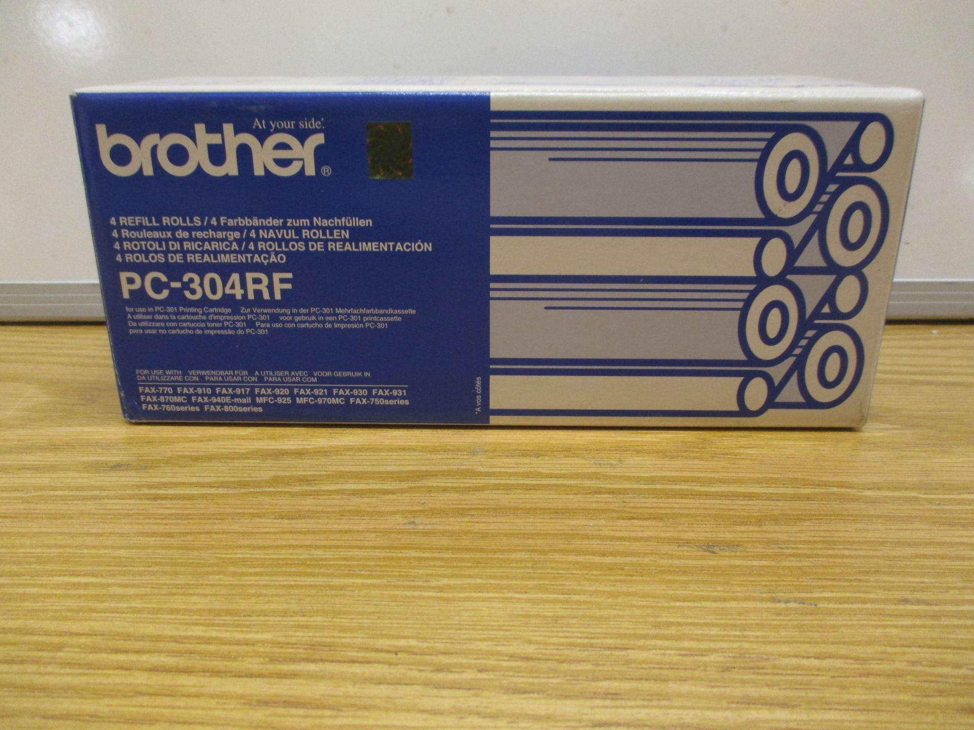 3 X BROTHER REFILL ROLLS FOR BROTHER FAX MACHINES. PC-304RF
