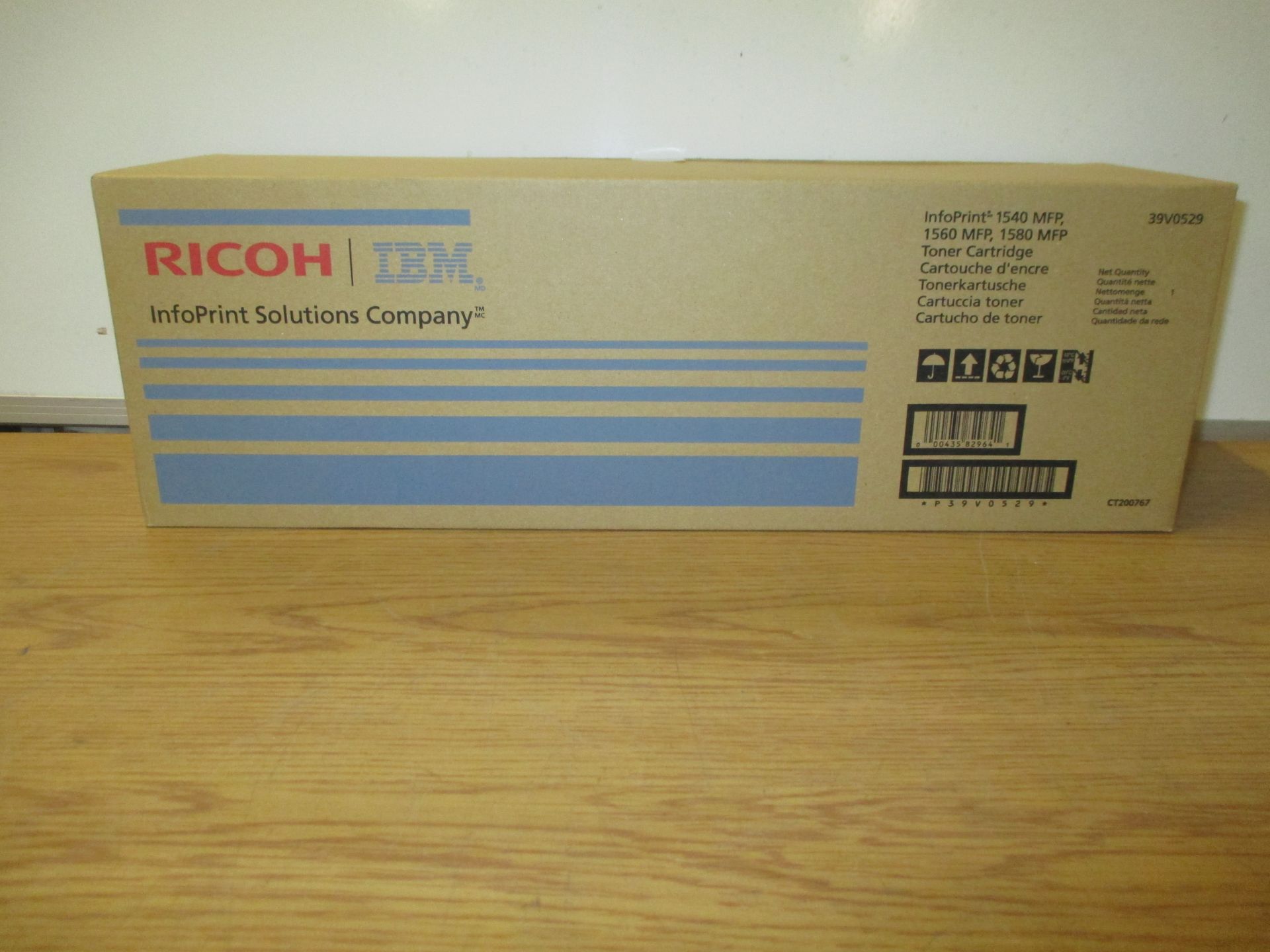 RICOH/IBM 39V0529 (CT200767) Toner for Infoprint 1540mfp, 1560mfp, 1580mfp